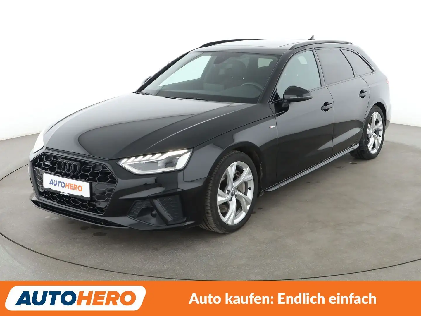 Audi 45 TFSI Mild-Hybrid quattro S line Aut.*NAVI*LED* Noir - 1
