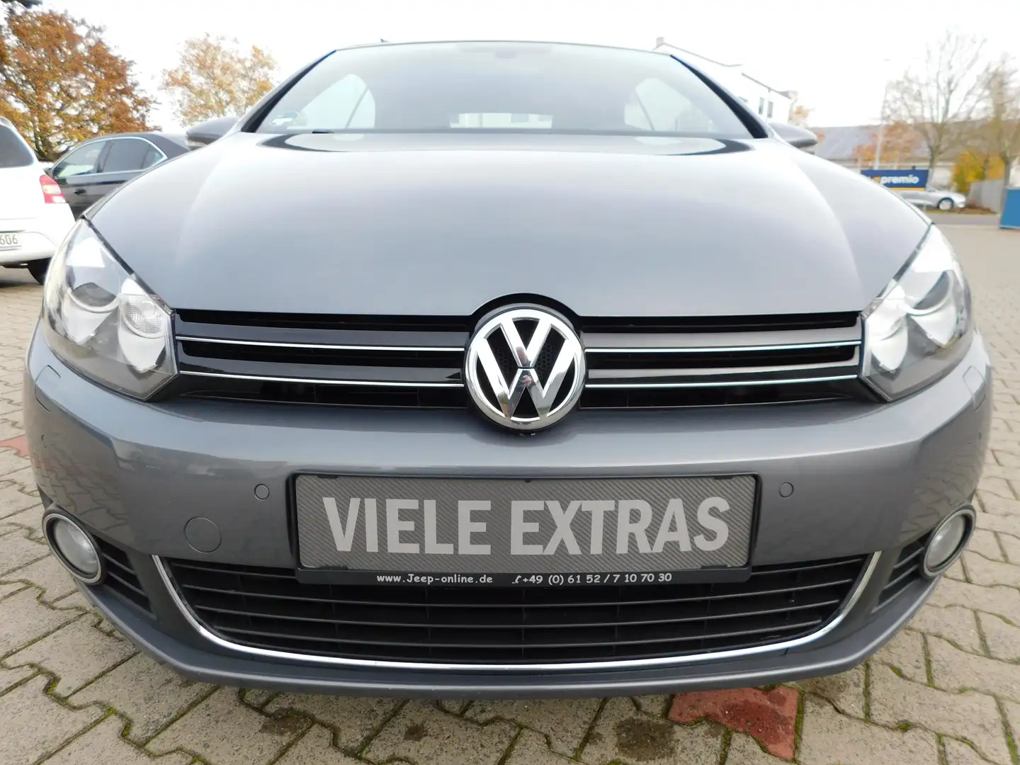 Volkswagen Golf Cabriolet Lounge BMT+Leder+Bi-Xen.+Navi+Kam+Sportfahrw.u.s.w Grau - 1