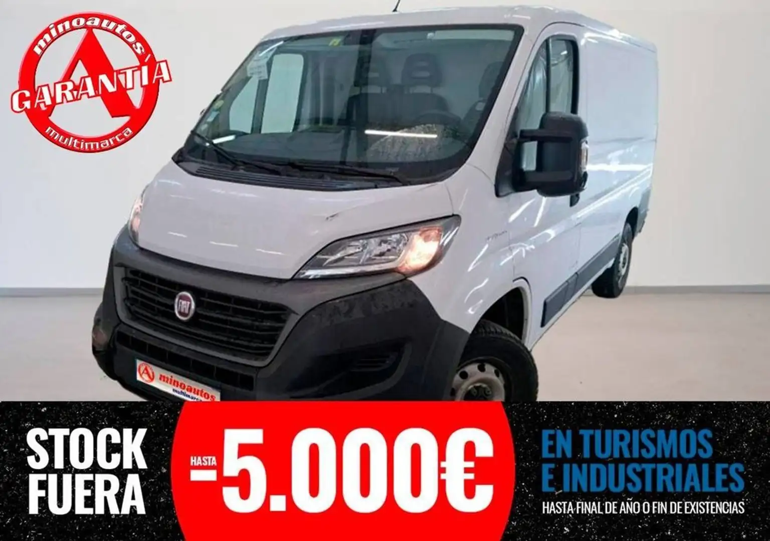 Fiat Ducato FURGÓN 3.3T L1H1 2.3 MULTIJET 120 CV Blanco - 1