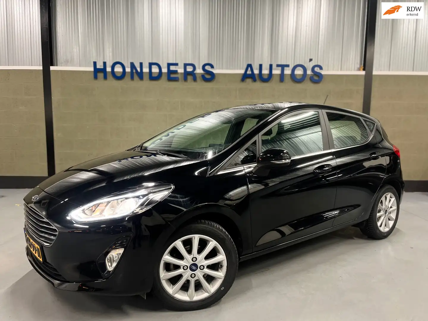 Ford Fiesta 1.0 EcoBoost TITANIUM 125PK I WINTERPACK I CARPLAY Negro - 1