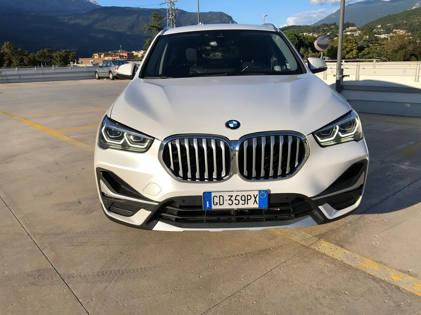 BMW X1 X1 xdrive20d  xLine Plus 4x4 (Gancio orig. BMW) Bianco - 2