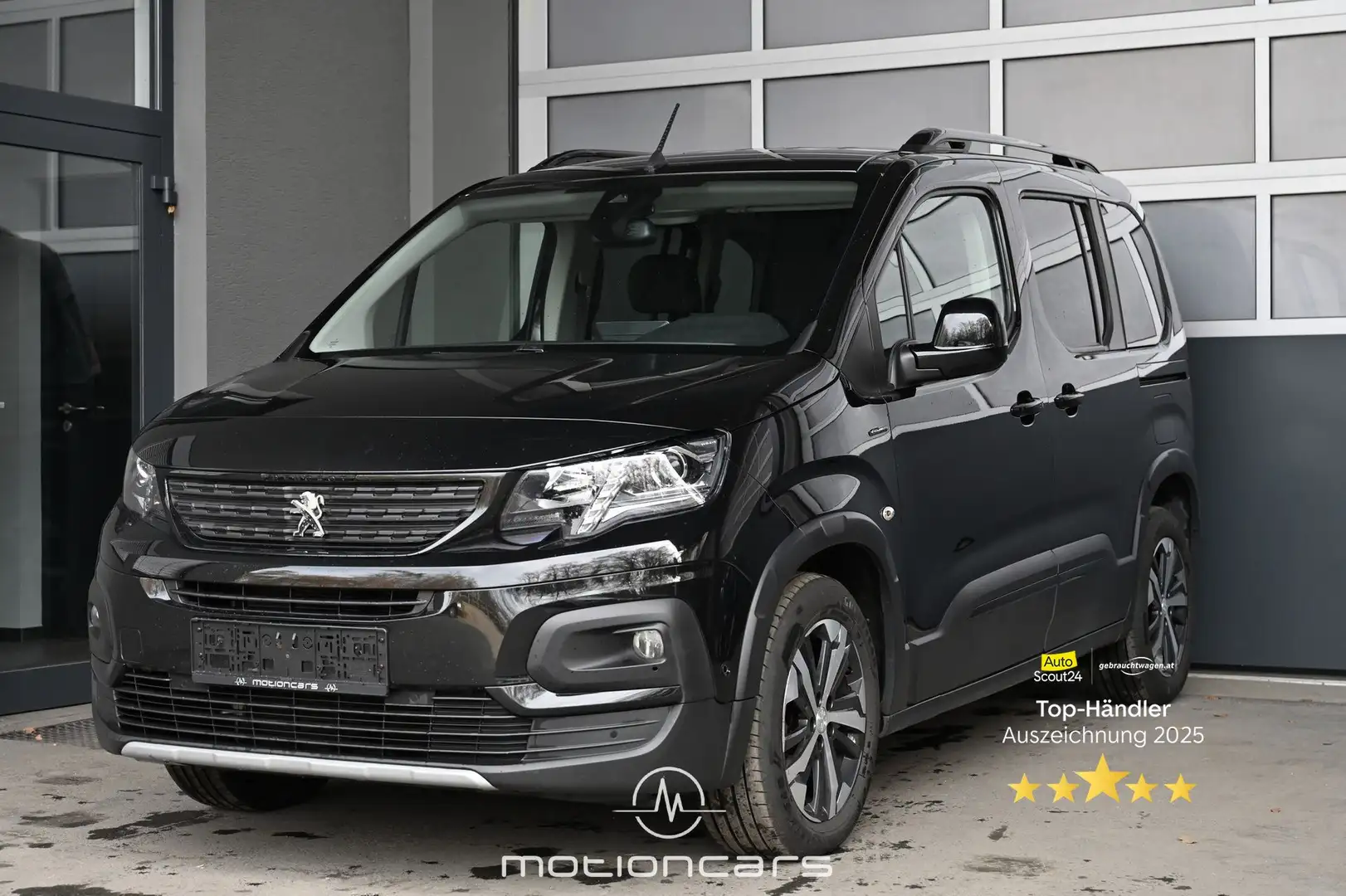 Peugeot Rifter 1.5 BlueHDi 130 FAP GT Line S&S Pickerl NEU Schwarz - 1