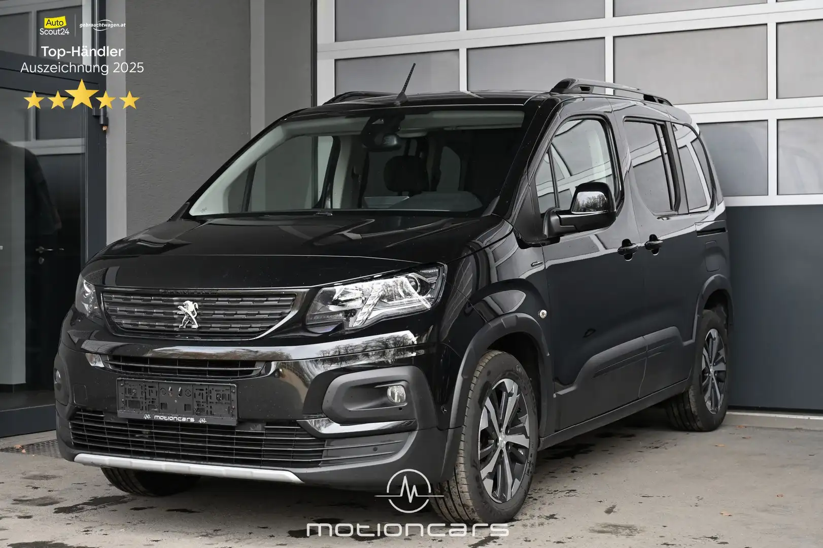 Peugeot Rifter 1.5 BlueHDi 130 FAP GT Line S&S Pickerl NEU Schwarz - 1