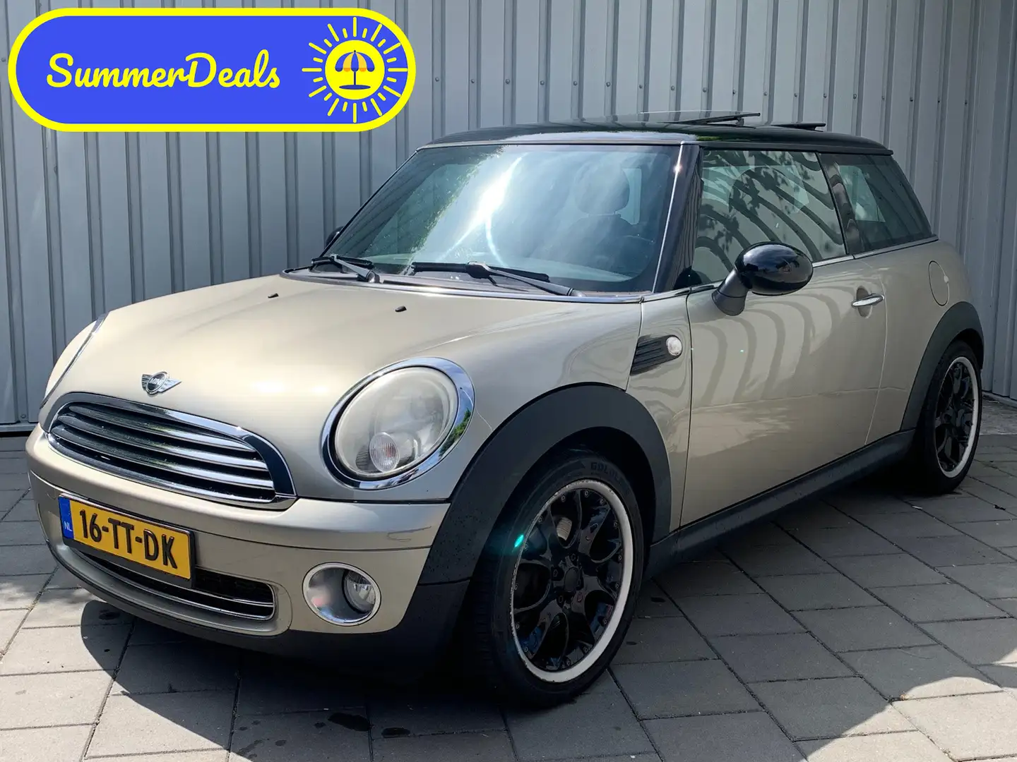 MINI Cooper Mini 1.6 Chili|Opendak|140000KM|Airco| Gri - 1