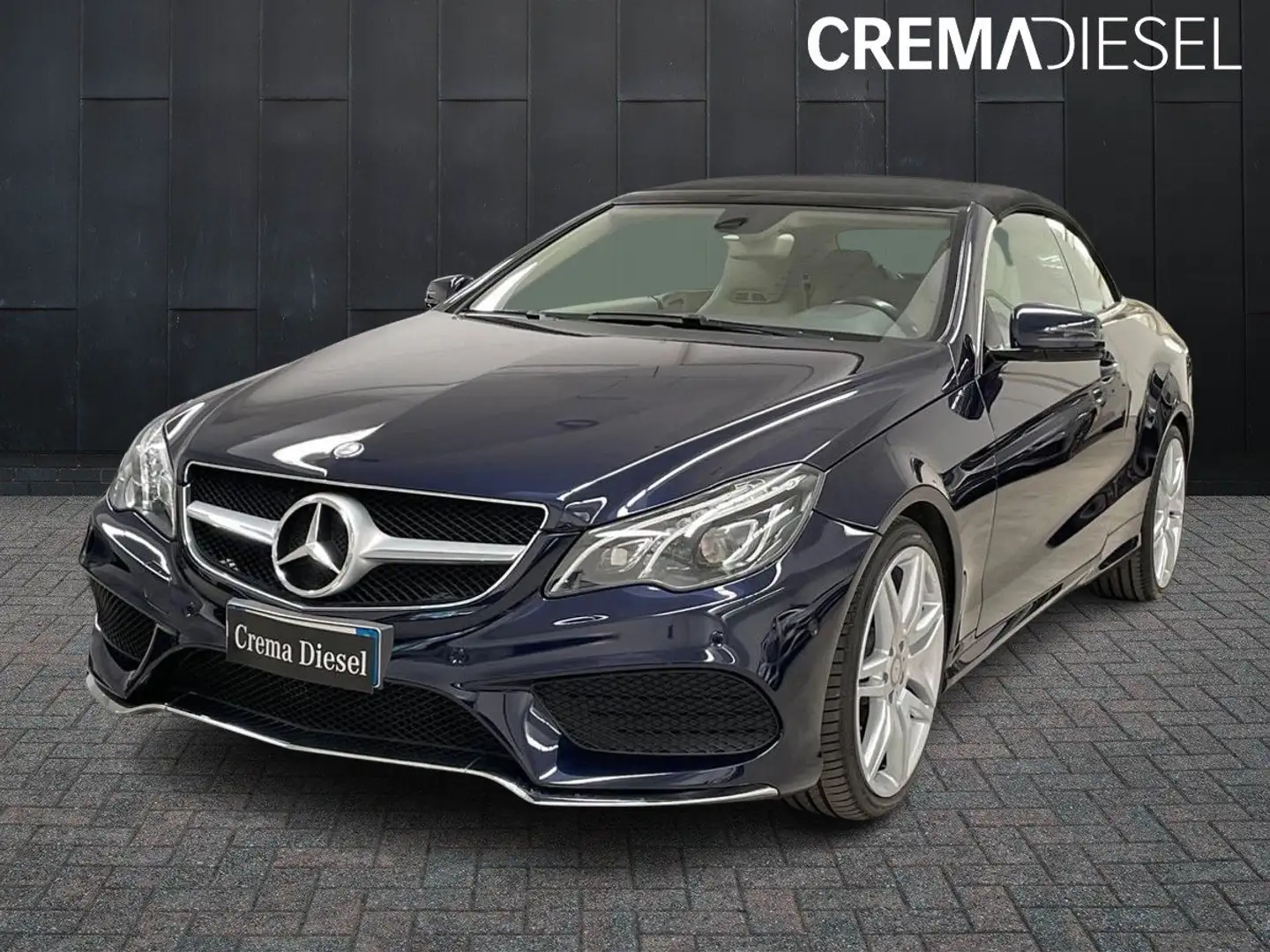 Mercedes-Benz E 250 E Cabrio 250 d Premium Auto Blu/Azzurro - 1