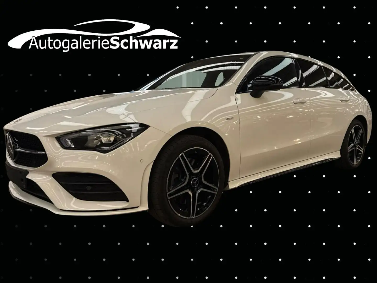 Mercedes-Benz CLA 250 CLA 250e SB 8G AMG NIGHT LED AUGR+KAM DAB AMBT Blanc - 1