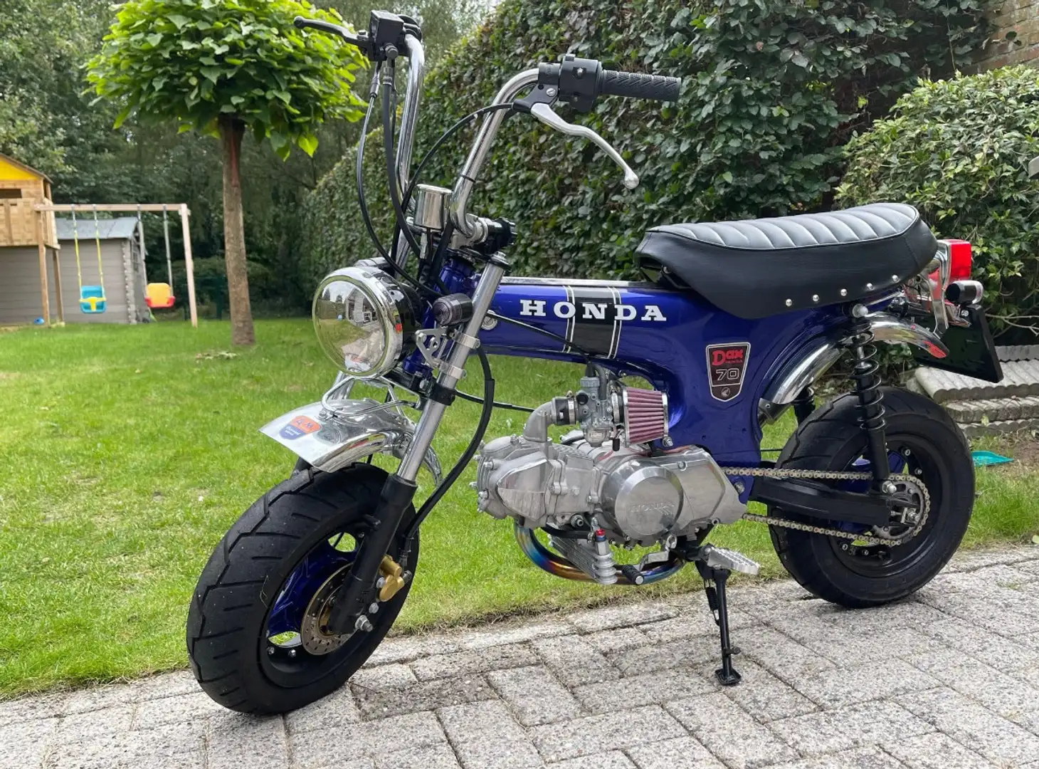 Honda DAX ST 125 125 cc daytona Moto dax ST70 kader Bleu - 1