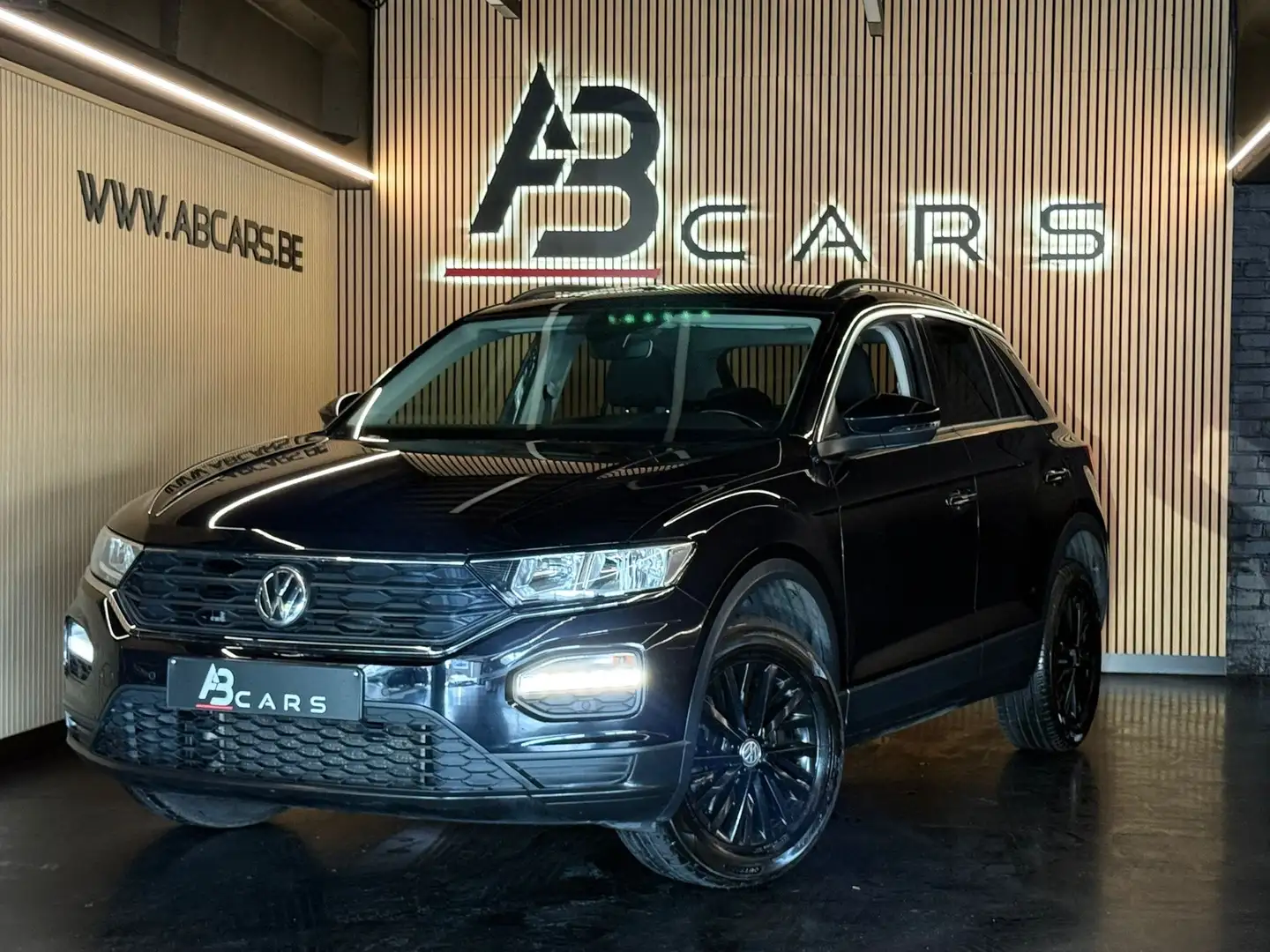 Volkswagen T-Roc 1.0 TSI Style * GARANTIE 12 MOIS * 1ER PROP * Zwart - 1