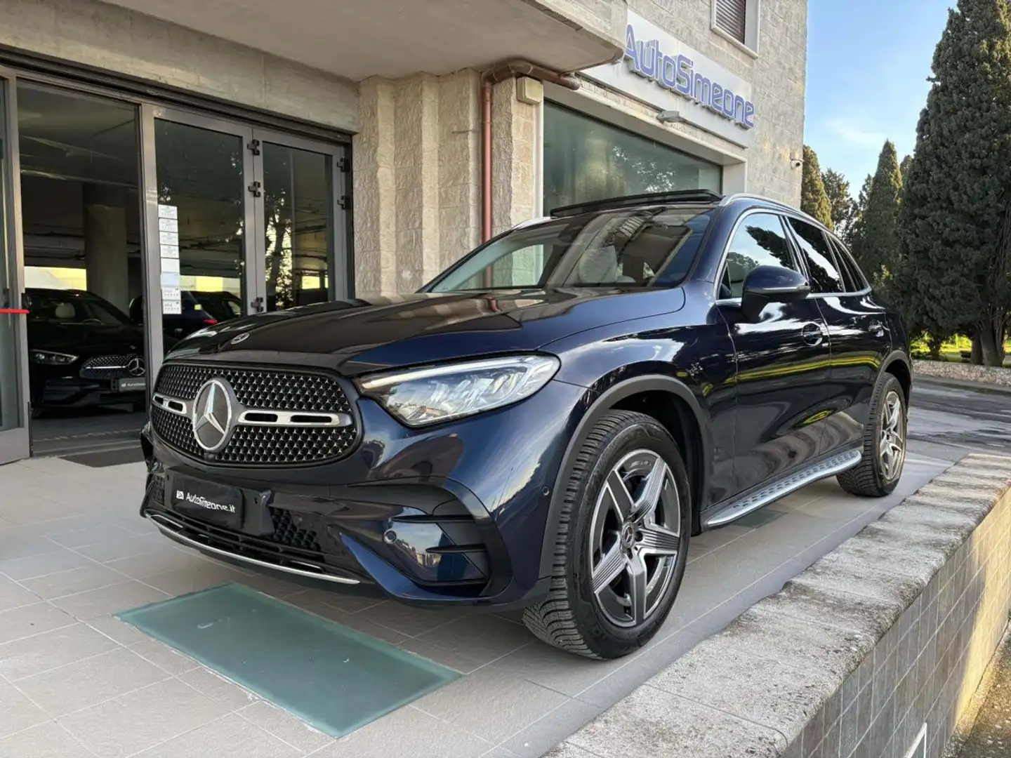 Mercedes-Benz GLC 220 d 4Matic Mild Hybrid AMG Premium TETTO Blu/Azzurro - 1