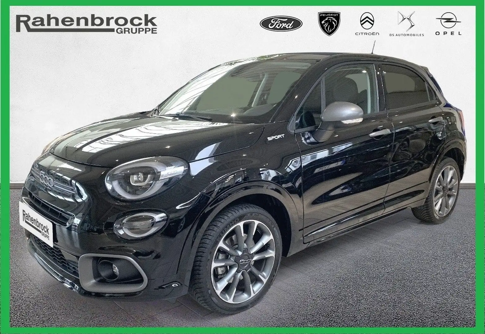 Fiat 500X Dolcevita Sport MildHybrid GSE - AUTOMATIK Schwarz - 1