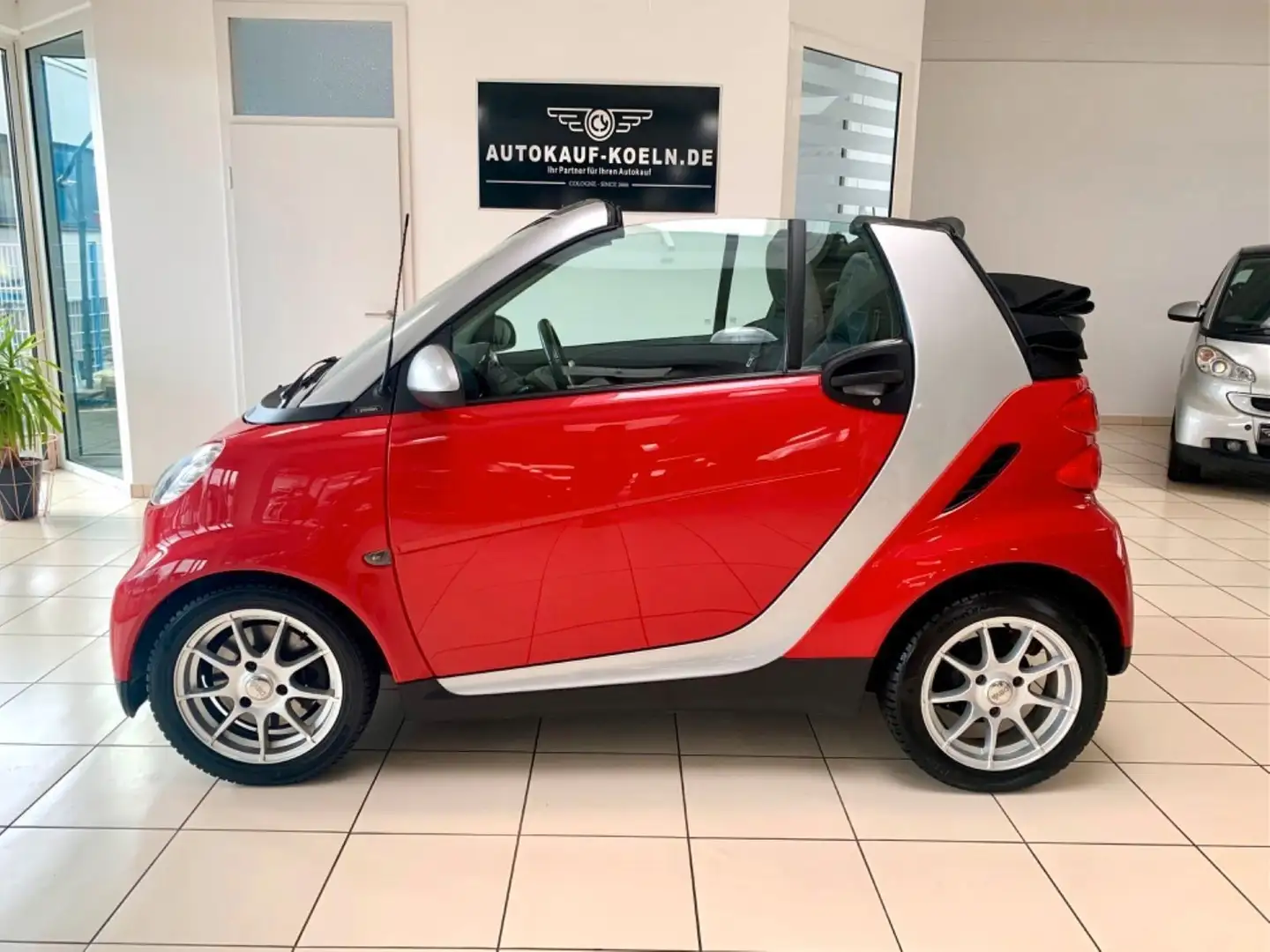 smart forTwo cabrio passion/Klima/Alus/Sitz.Heizung Rood - 1