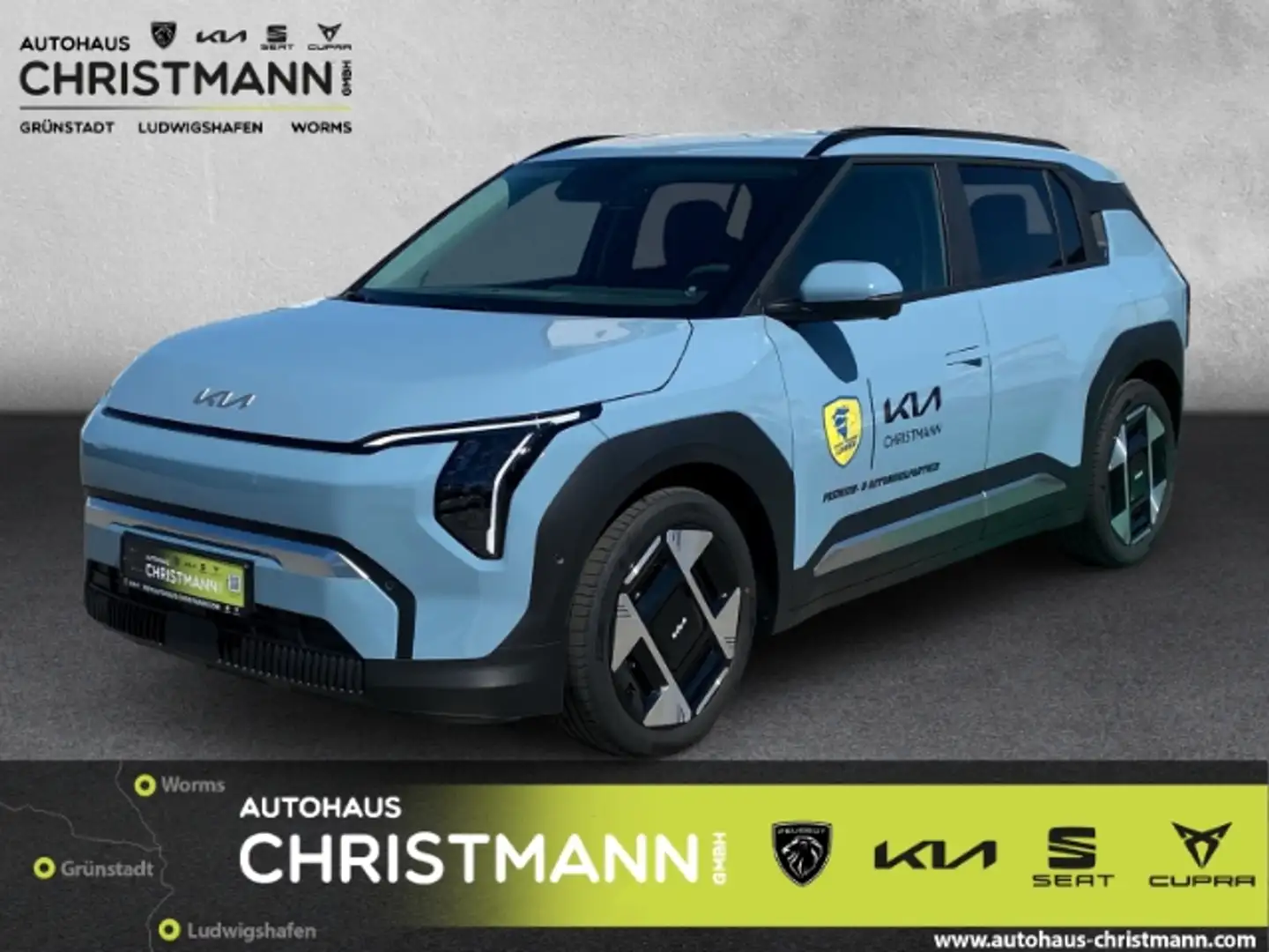 Kia EV3 81.4 kWh EARTH *WIC*BUS*UPG*DRIVE*DES*SD* Blau - 1