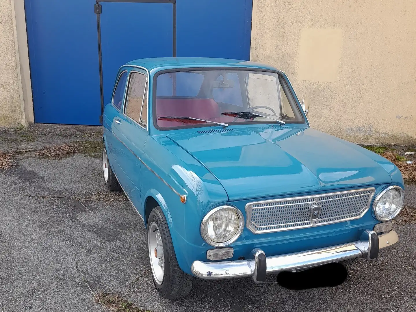 Fiat 850 caprera Bleu - 2