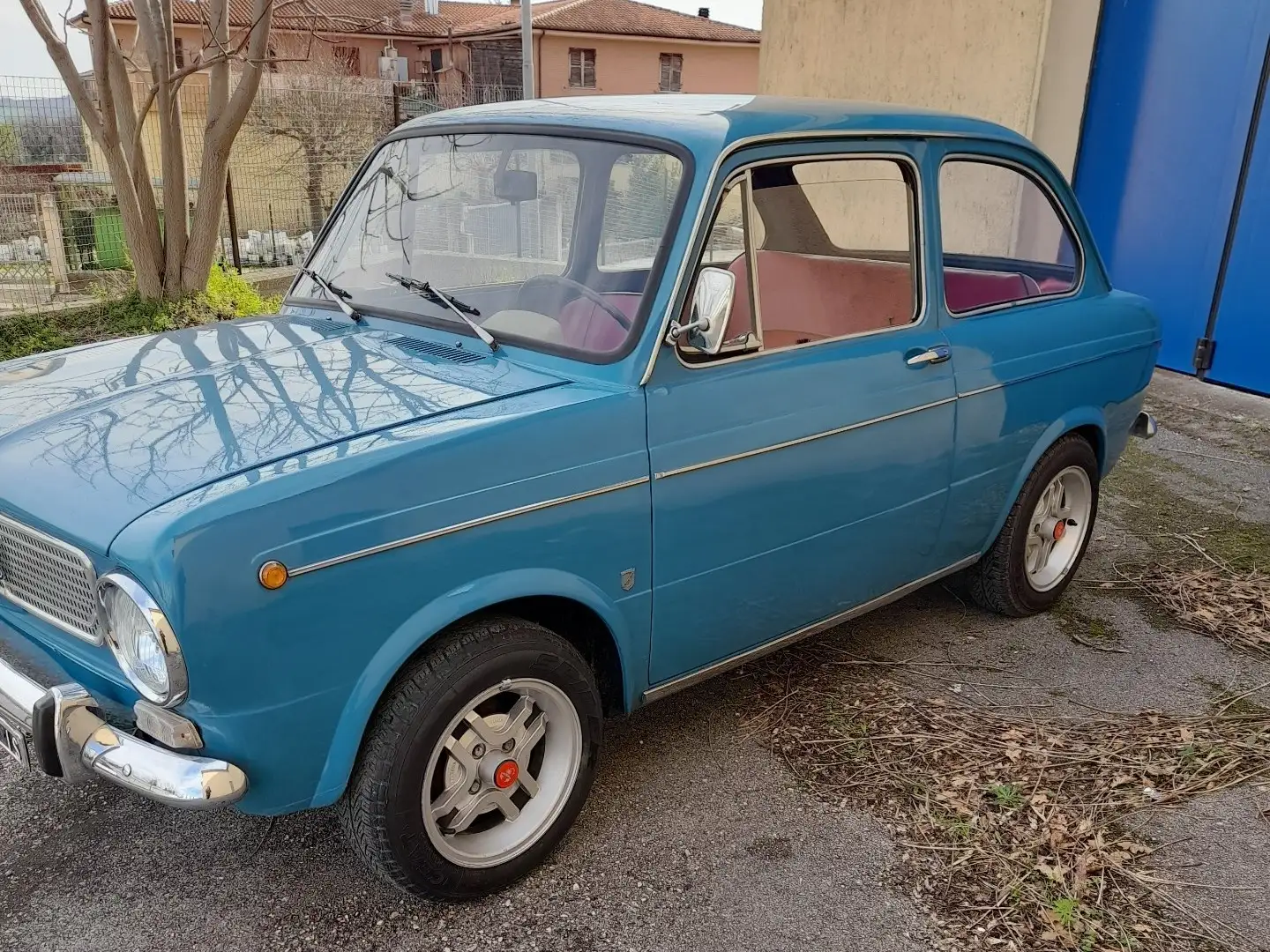 Fiat 850 caprera Bleu - 1