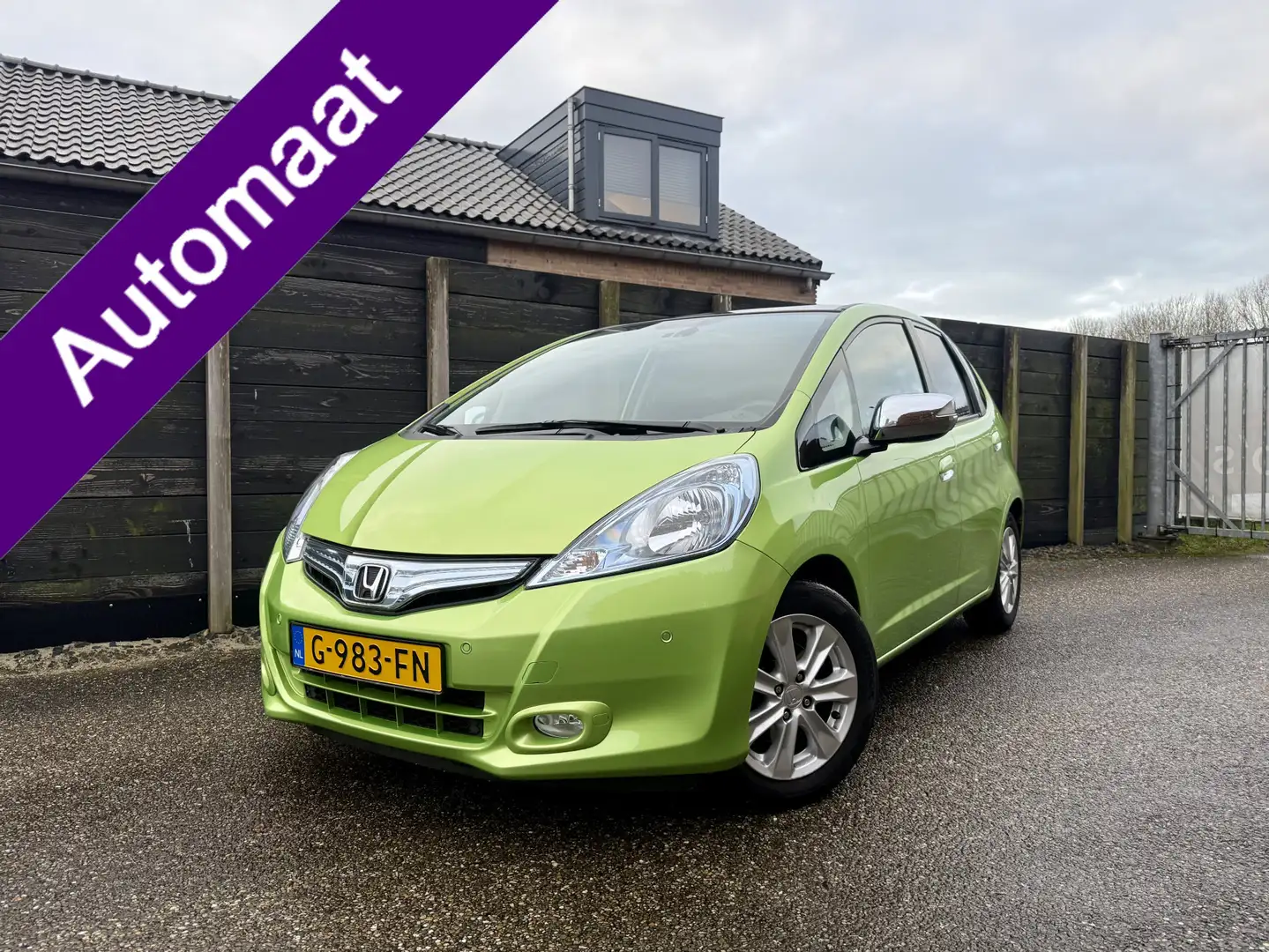 Honda Jazz 1.4 Hybrid Exclusive automaat Vert - 1