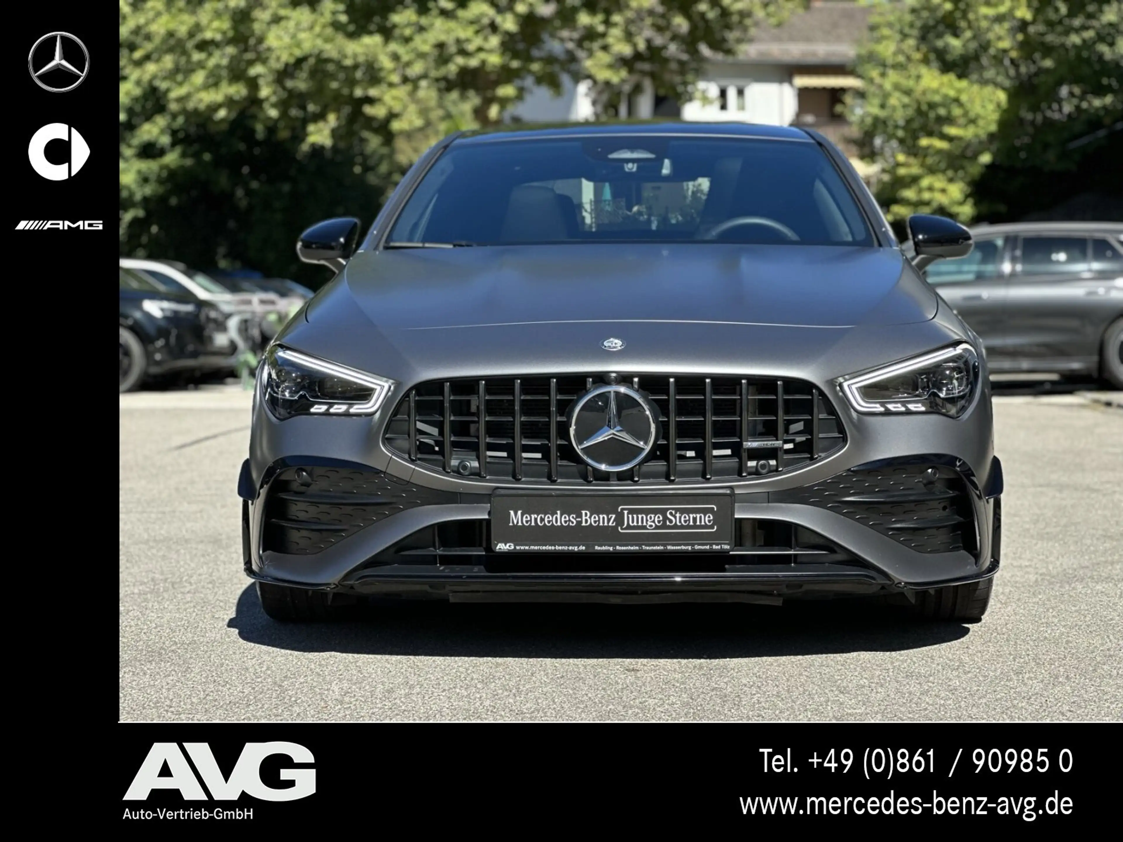 Mercedes-Benz CLA 35 AMG CLA 35 4M Coupé Aero-DynP Pano 19 Night Mattgrau — photo 5