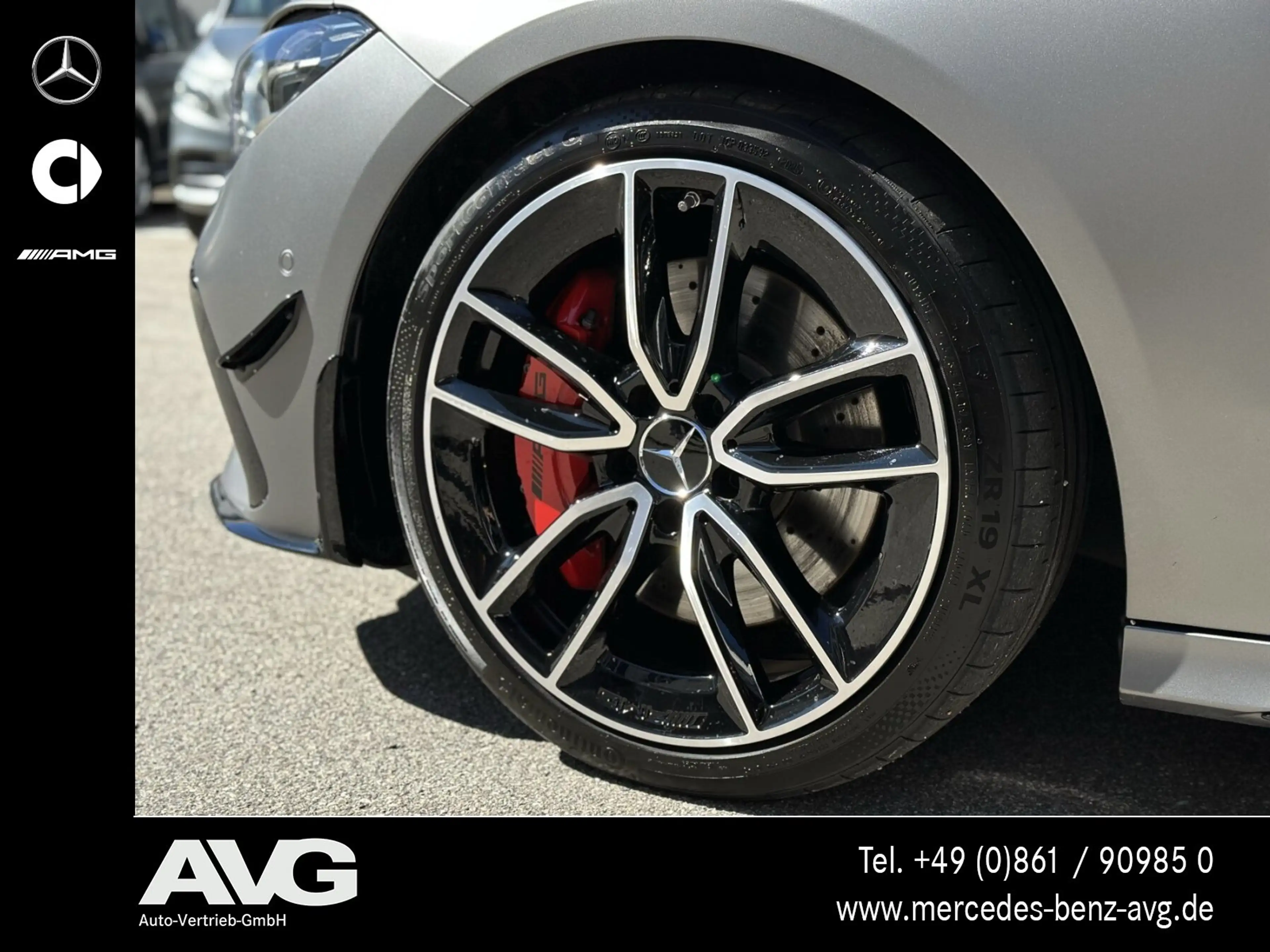 Mercedes-Benz CLA 35 AMG CLA 35 4M Coupé Aero-DynP Pano 19 Night Mattgrau — photo 10