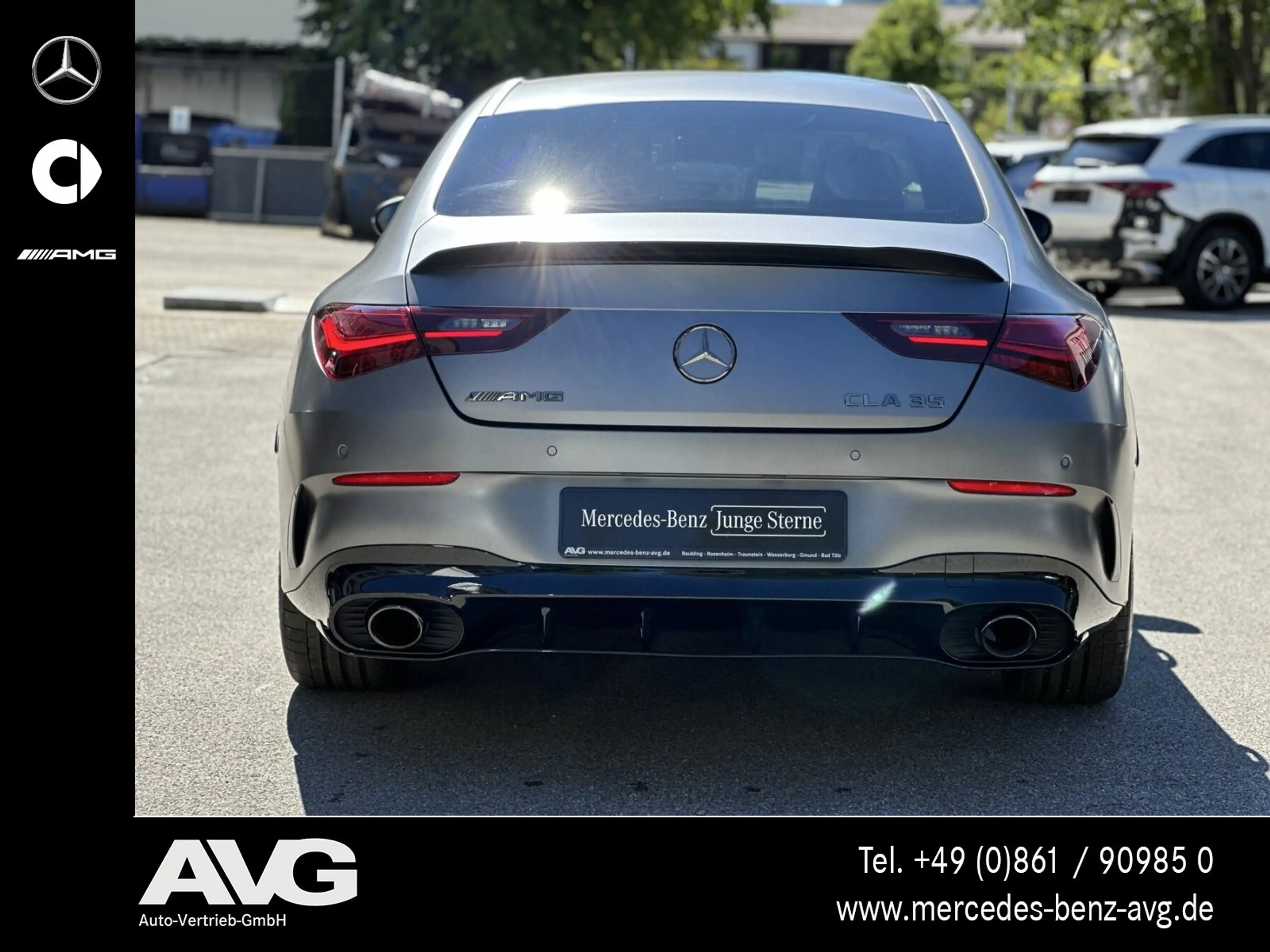 Mercedes-Benz CLA 35 AMG CLA 35 4M Coupé Aero-DynP Pano 19 Night Mattgrau — photo 6