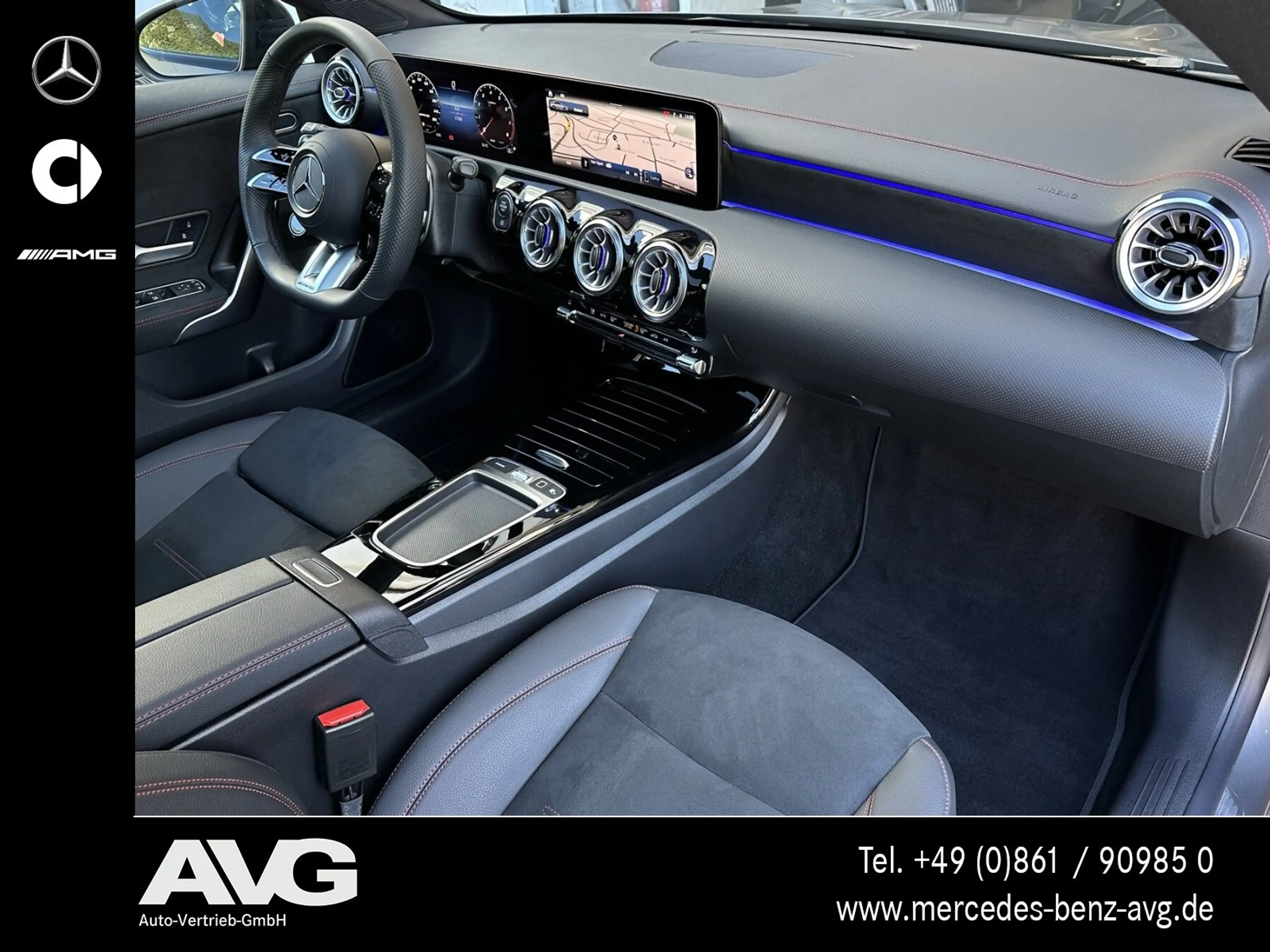 Mercedes-Benz CLA 35 AMG CLA 35 4M Coupé Aero-DynP Pano 19 Night Mattgrau — photo 12