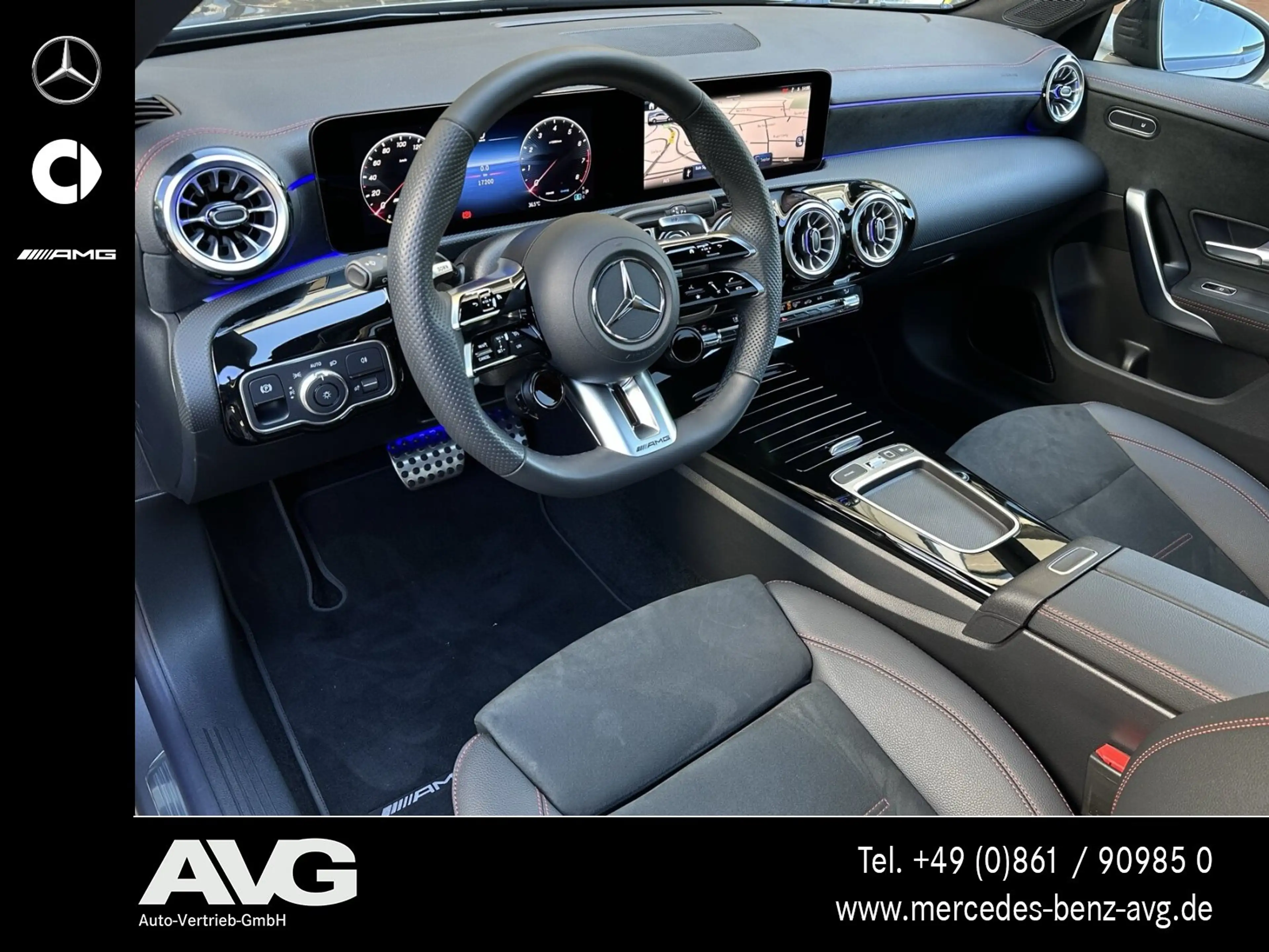 Mercedes-Benz CLA 35 AMG CLA 35 4M Coupé Aero-DynP Pano 19 Night Mattgrau — photo 11