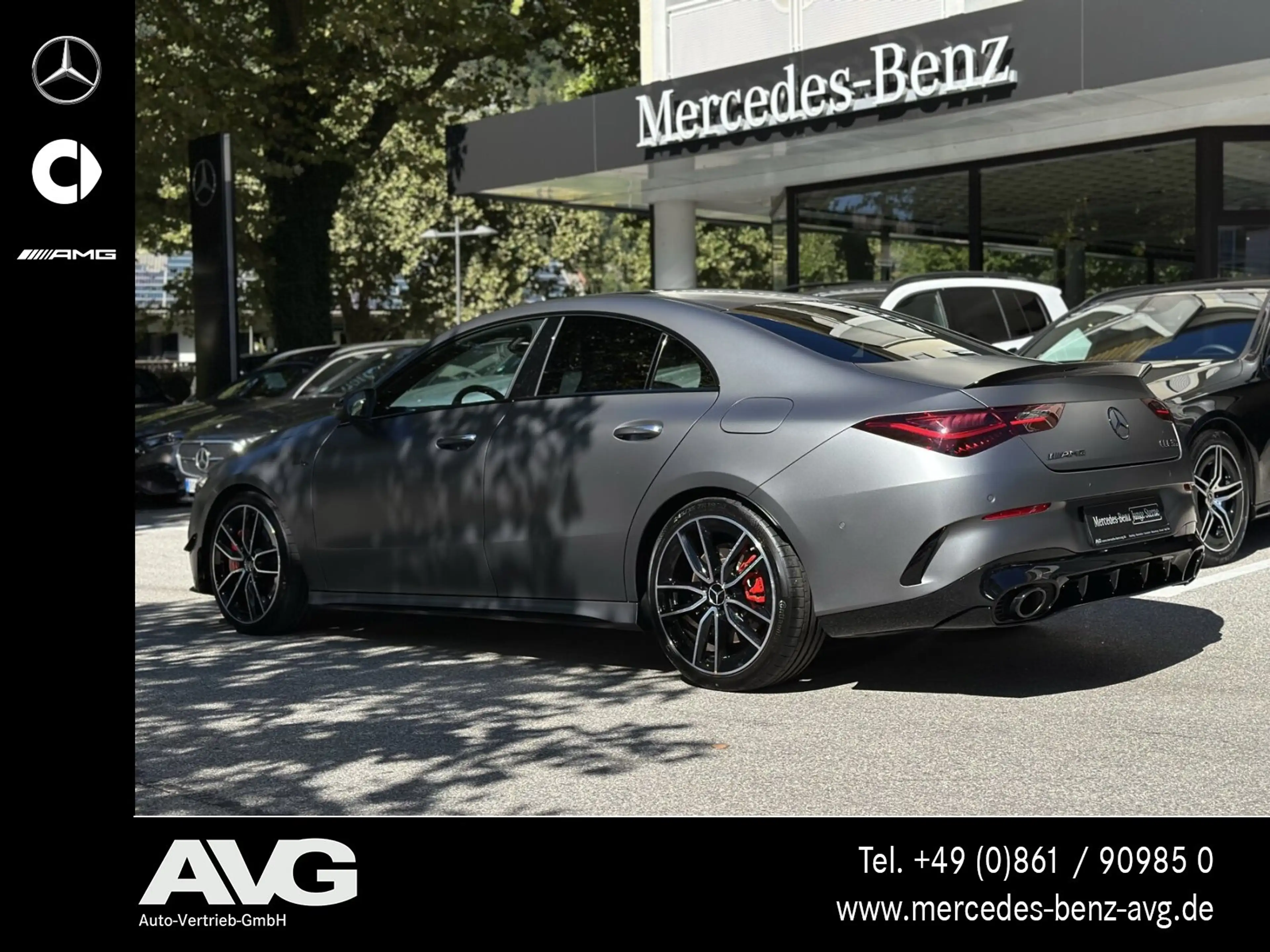 Mercedes-Benz CLA 35 AMG CLA 35 4M Coupé Aero-DynP Pano 19 Night Mattgrau — photo 8
