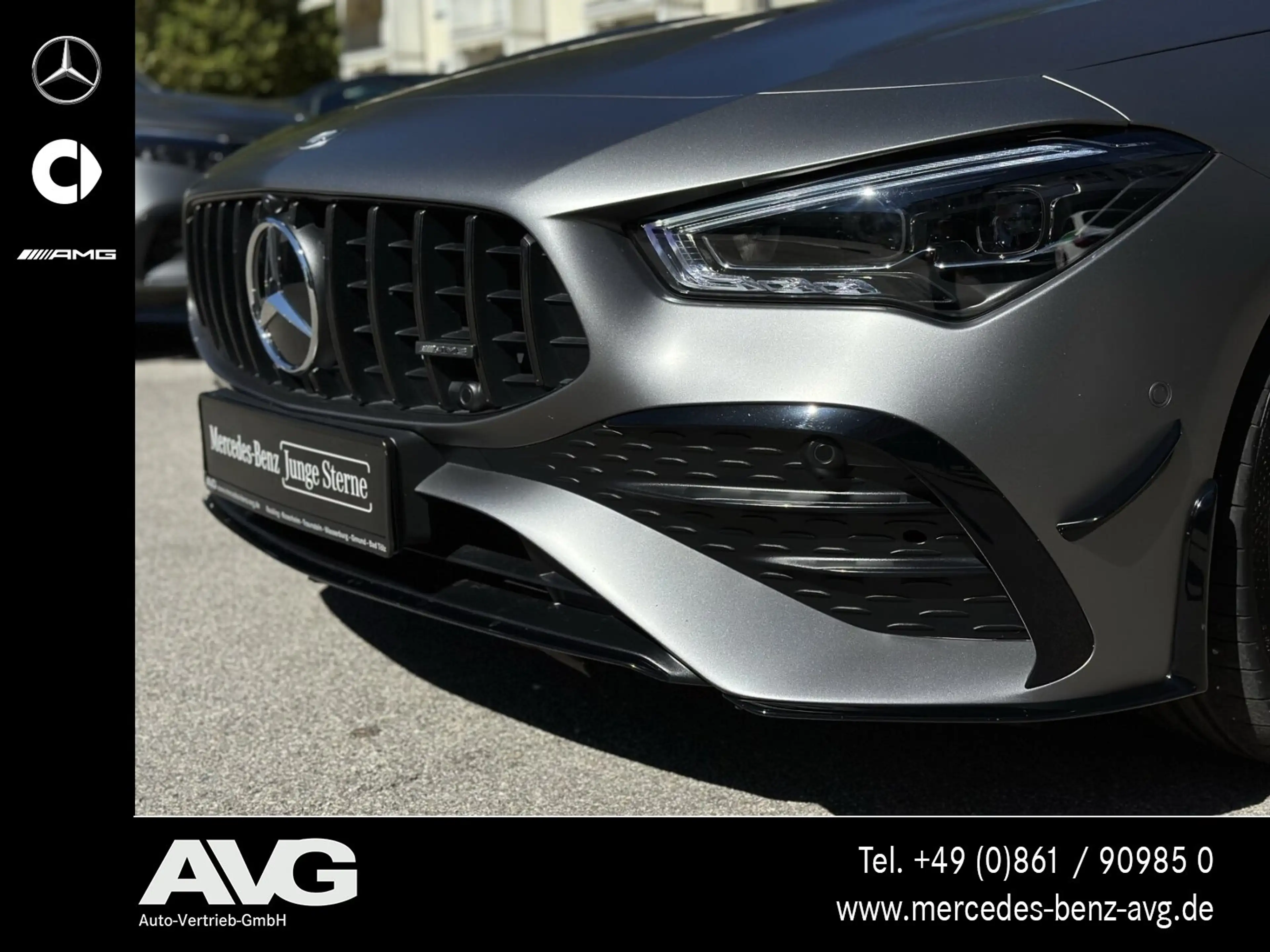 Mercedes-Benz CLA 35 AMG CLA 35 4M Coupé Aero-DynP Pano 19 Night Mattgrau — photo 9