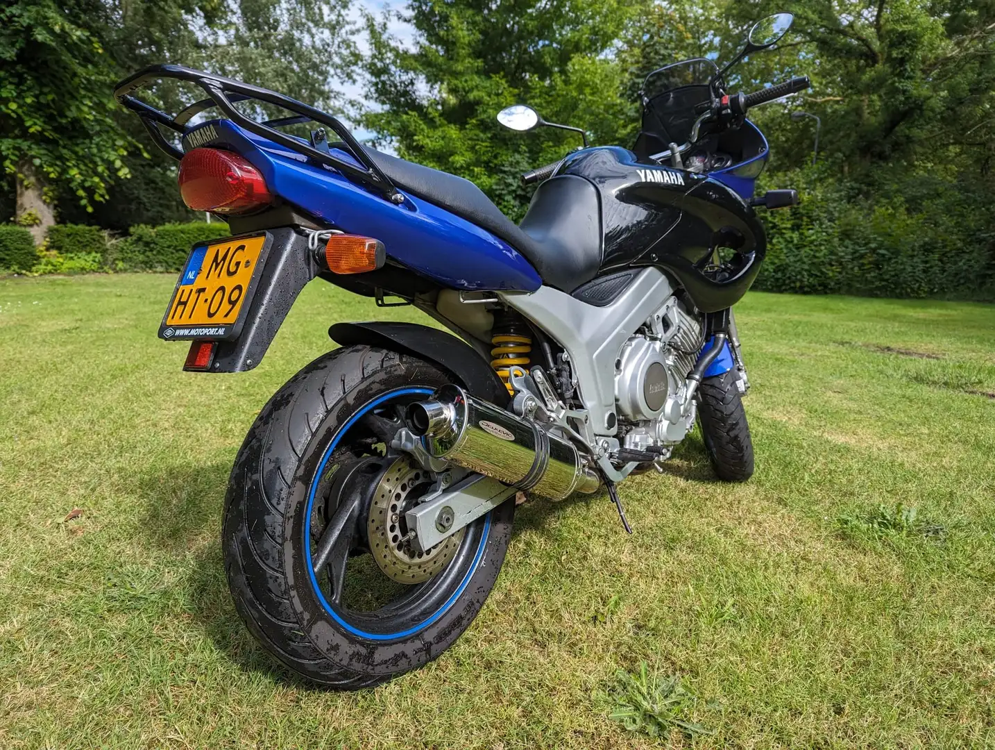 Yamaha TDM 850 Bleu - 1