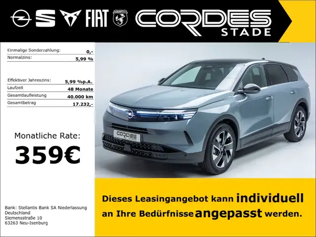 Opel Grandland GS, DSG, HUD, 360°Kamera MatrixLED AHK, AGR, u.v.m