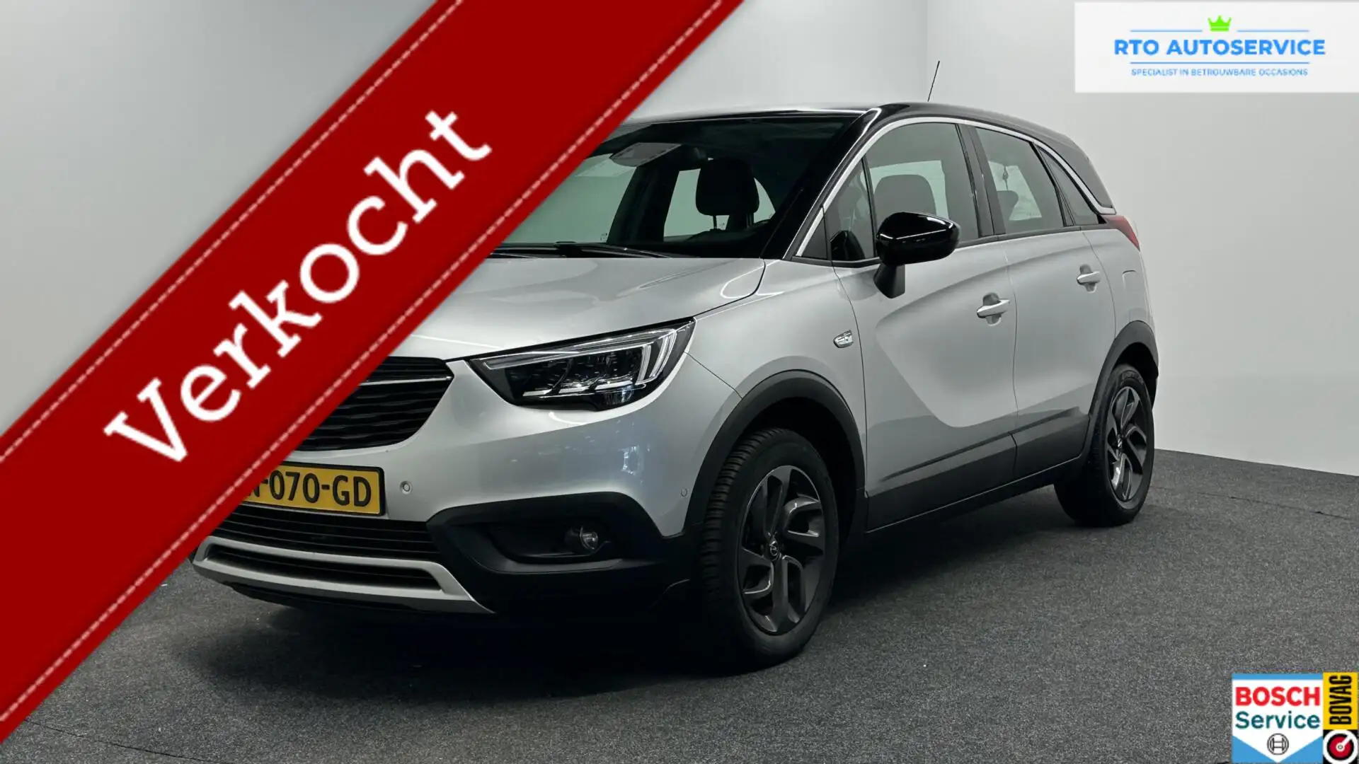 Opel Crossland X 1.2 Turbo Innovation ECC NAVIGATIE CRUISE LM CARPL Grigio - 1