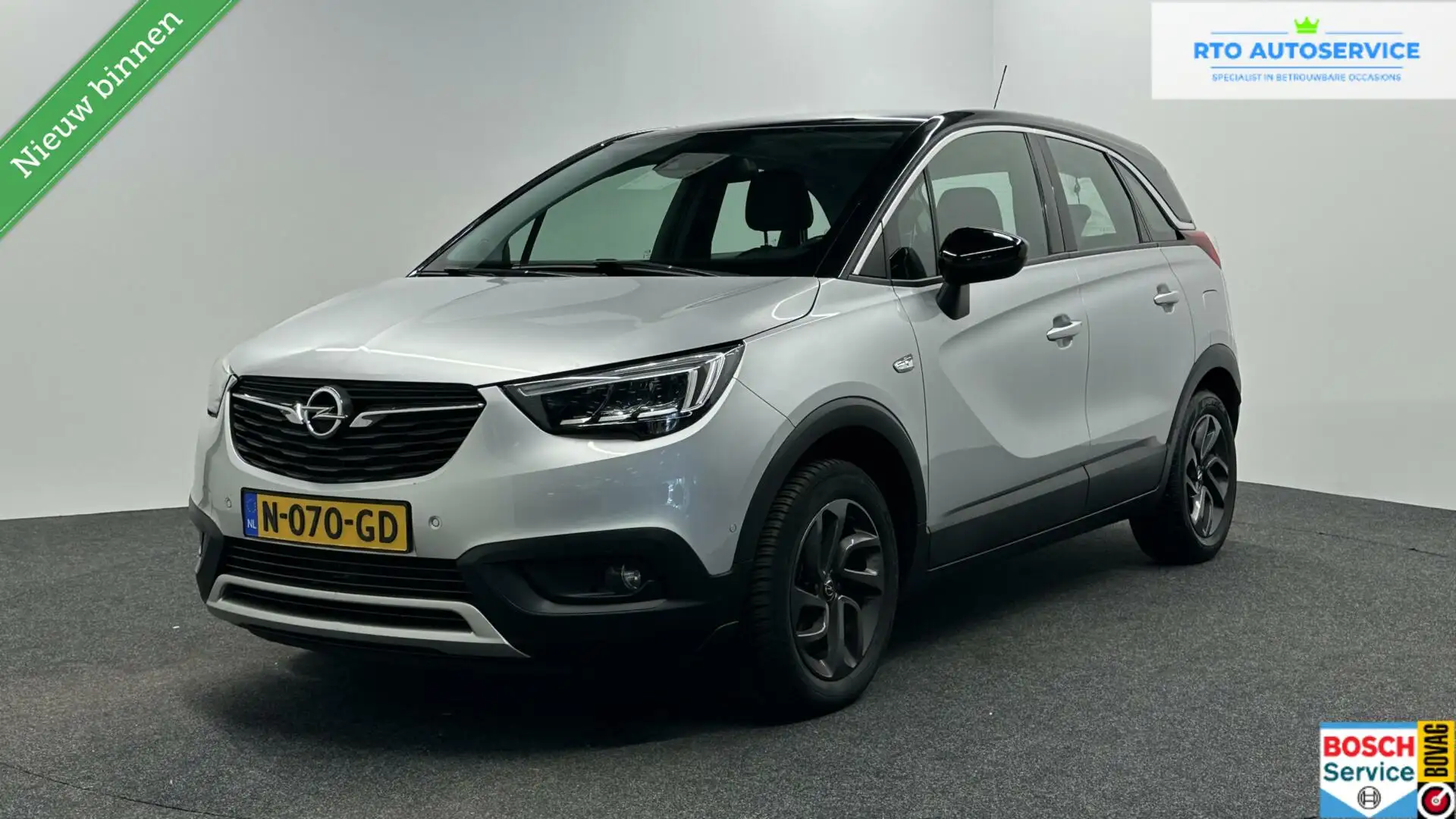 Opel Crossland X 1.2 Turbo Innovation ECC NAVIGATIE CRUISE LM CARPL Gris - 1