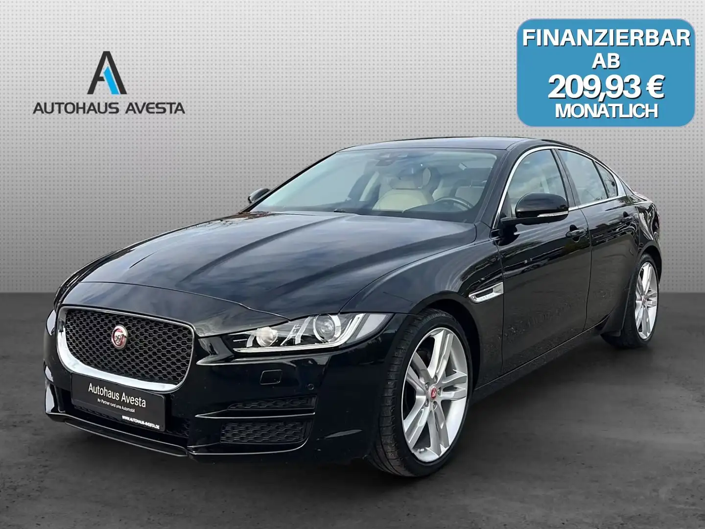Jaguar XE 2.0d PRESTIGE / 1.HAND/ 81.t.KM/ GARANTIE/ Schwarz - 1