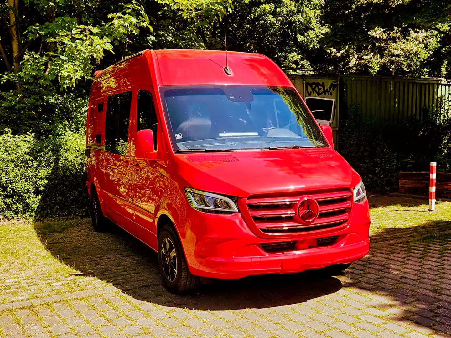 Mercedes-Benz Sprinter 314 CDI Sprinter Lang HA 7G-TRONIC Plus Rojo - 2