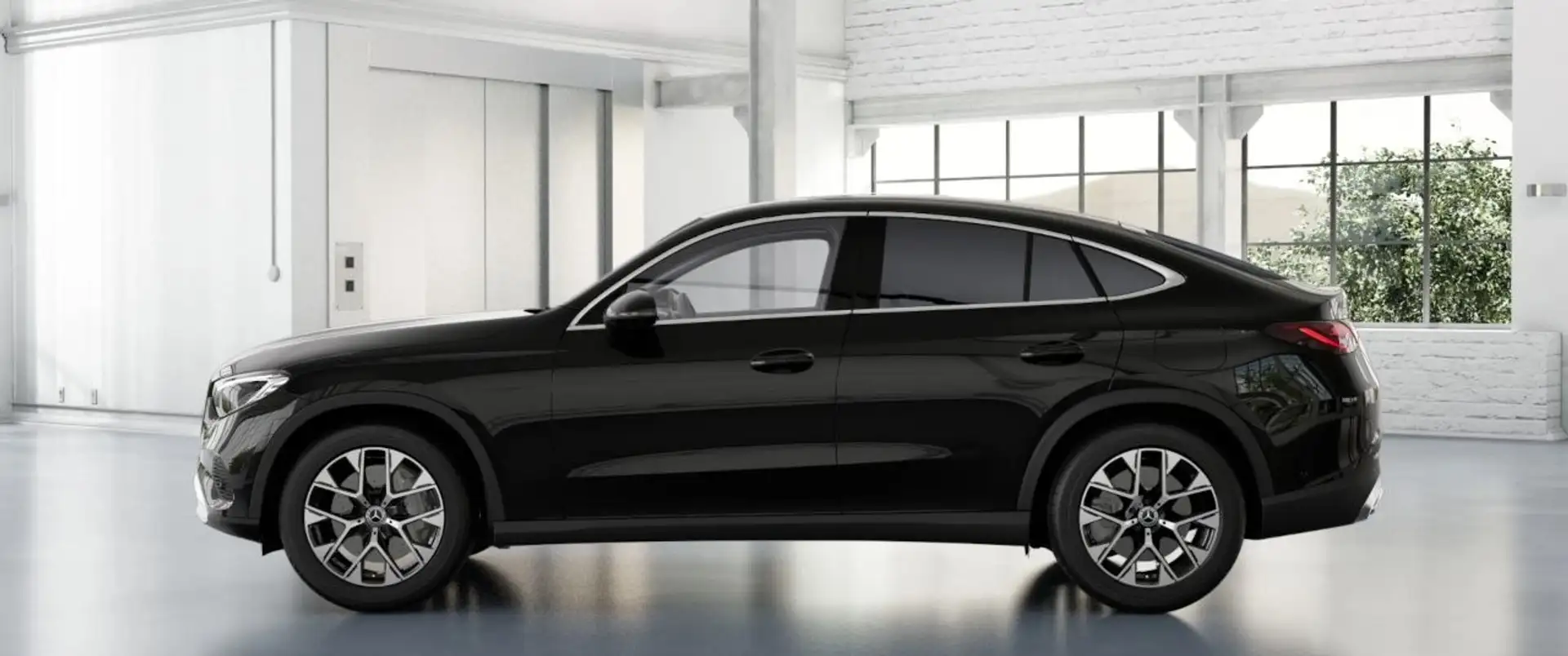 Mercedes-Benz GLC 300 de 4MATIC Plug-in hybrid Coupe Nero - 2