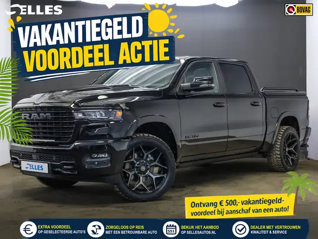 Dodge RAM 1500 LARAMIE NIGHT PREMIUM | 320 Liter LPG | Lucht