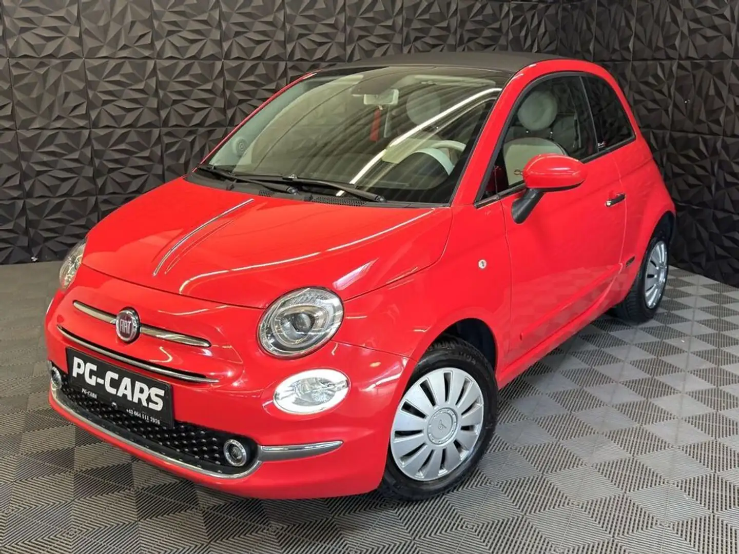 Fiat 500C 0.9 Lounge *Jänner Angebot* Rot - 2