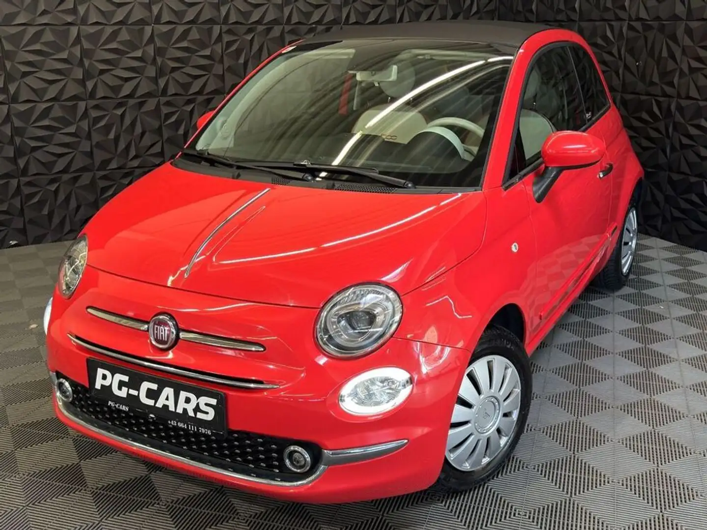 Fiat 500C 0.9 Lounge *Weihnachtsangebot bis 31.12.2025* Rot - 1