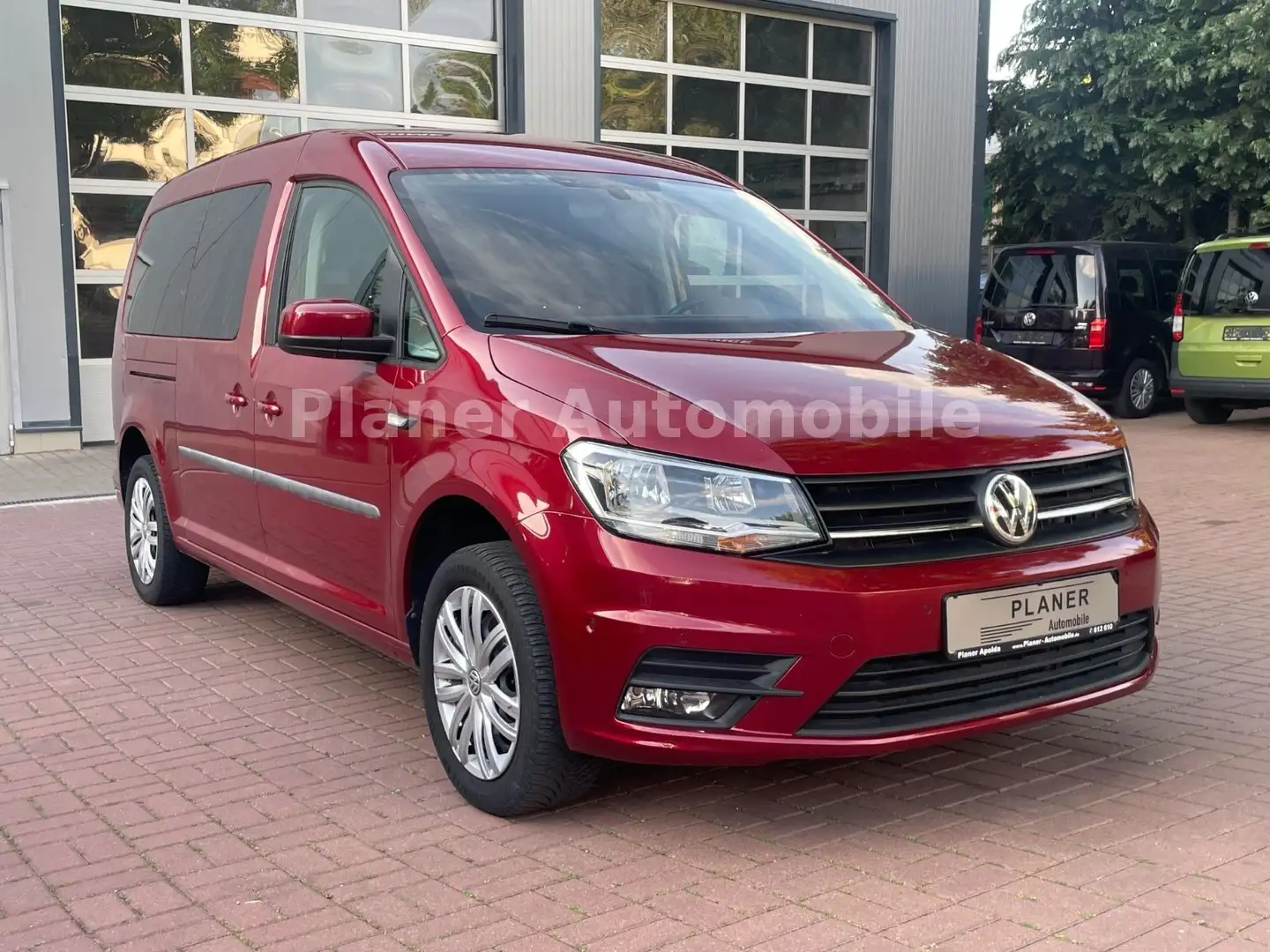 Volkswagen Caddy Maxi 7.Sitzer DSG Standheiz Navi Service Rouge - 1