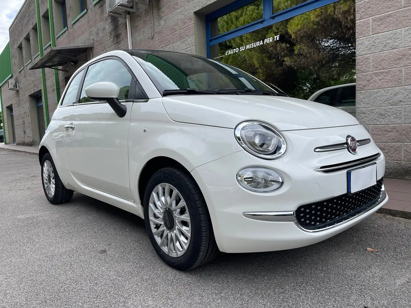 Fiat 500C CABRIO 1.0 HYBRID 70CV DOLCEVITA UNIPROPRIETARIO Weiß - 1