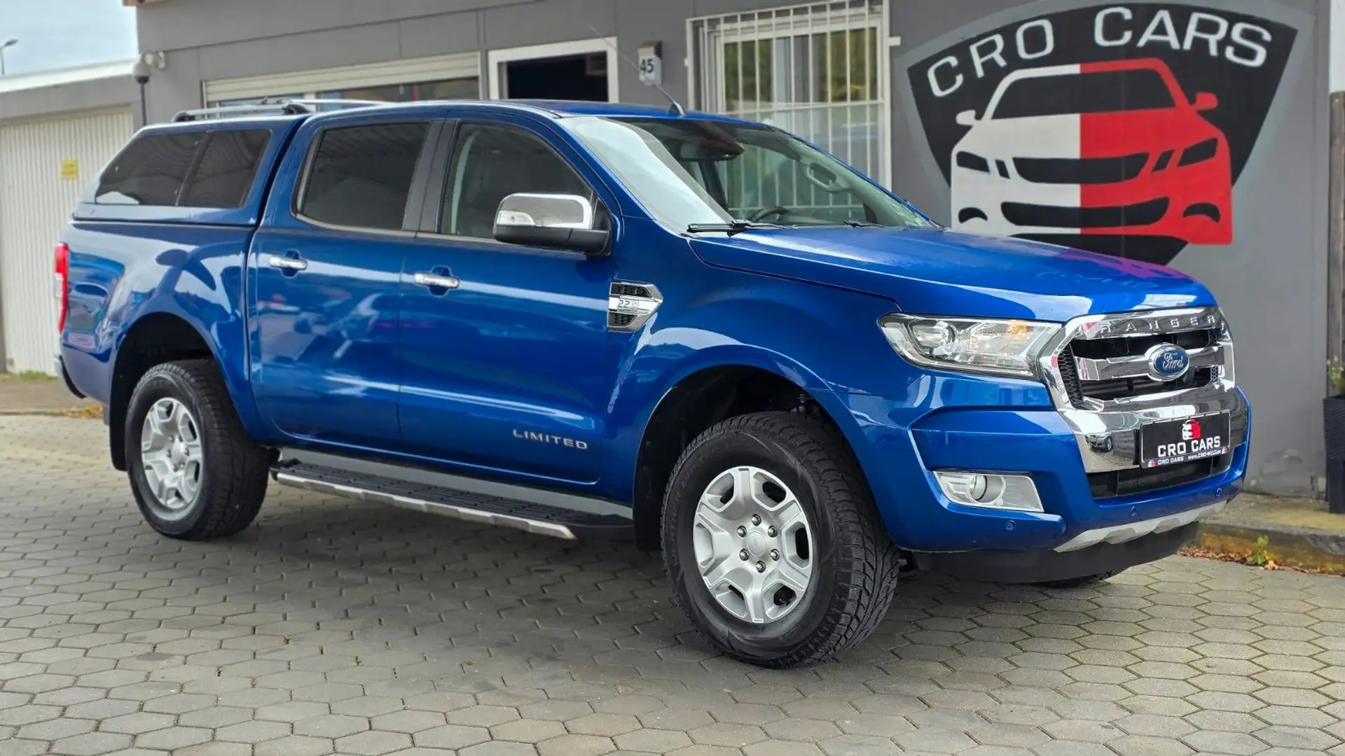 Ford Ranger Limited Doppelkabine 4x4 1*HAND* Blau - 1