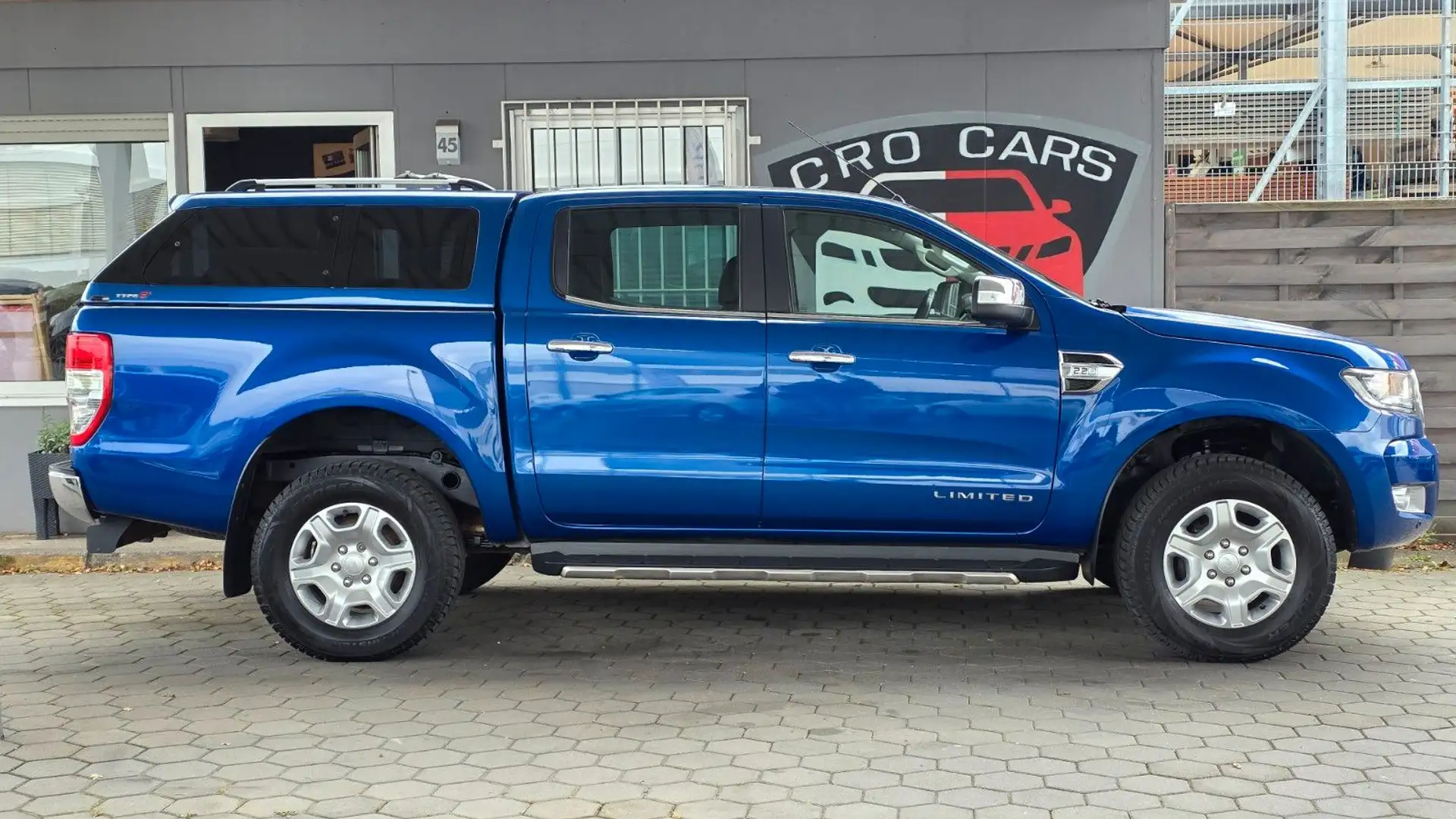 Ford Ranger Limited Doppelkabine 4x4 1*HAND* Blau - 2