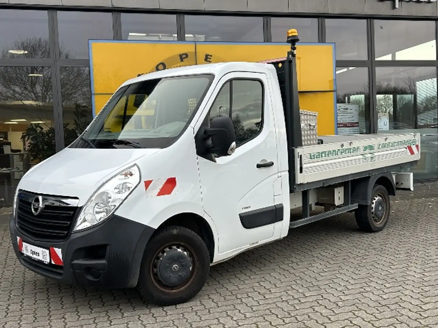 Opel Movano B Pritsche L2H1 3 1.Hand AHK Biały - 1