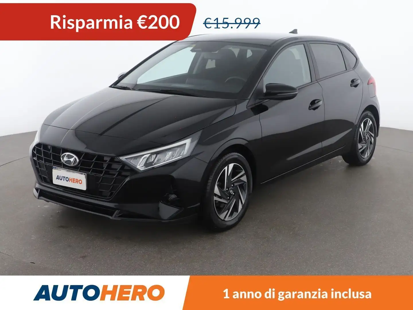 Hyundai i20 1.2 Connectline Noir - 1