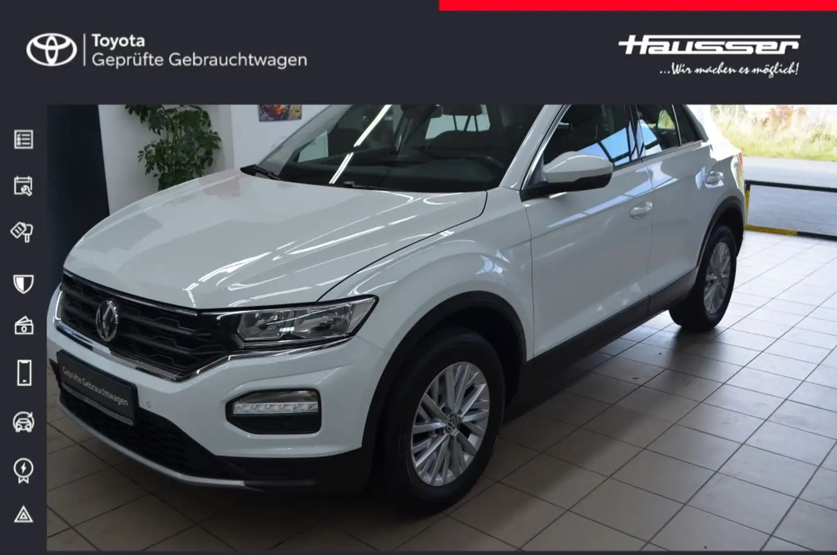 Volkswagen T-Roc 1.0 TSI OPF Style*Rückfahrkamera*Winter-Paket Bianco - 1