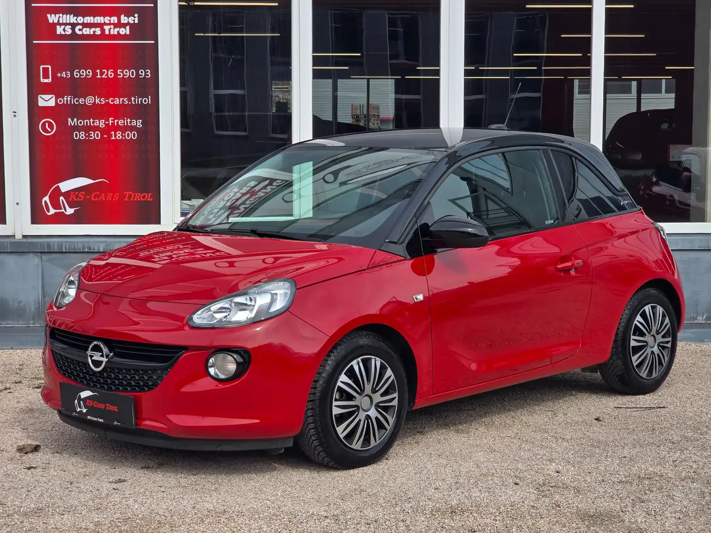 Opel Adam 1,2 ecoFLEX nur "15000" km Rot - 1