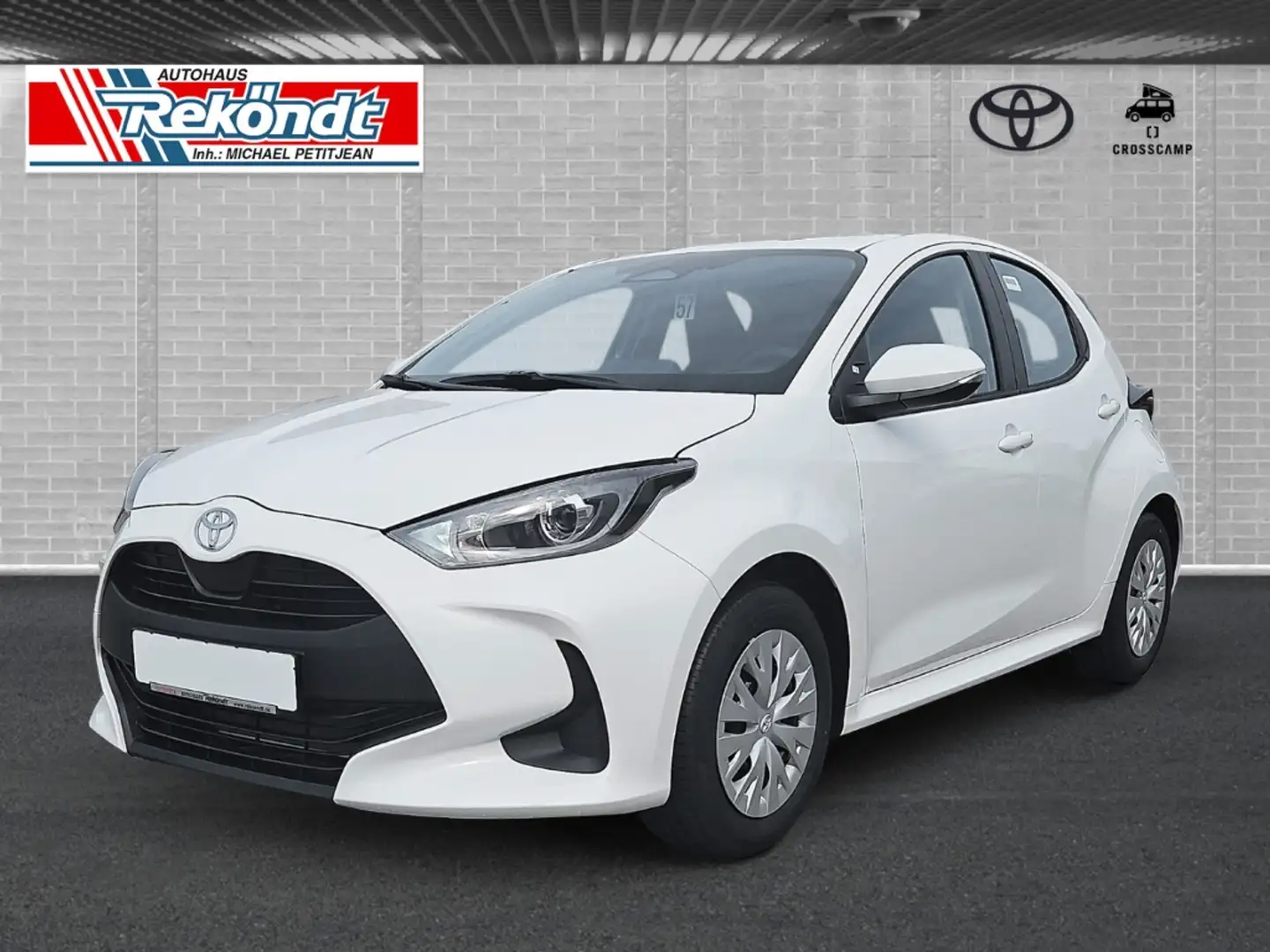 Toyota Yaris Hybrid Comfort 1.5 Dual-VVT-iE, Kamera, Tempomat, Wit - 1