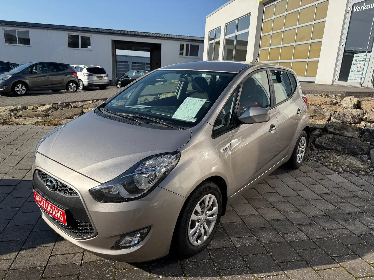Hyundai iX20 blue**KLIMA+ALLWETTER+AHK+TAGFAHRLICHT** Weiß - 1