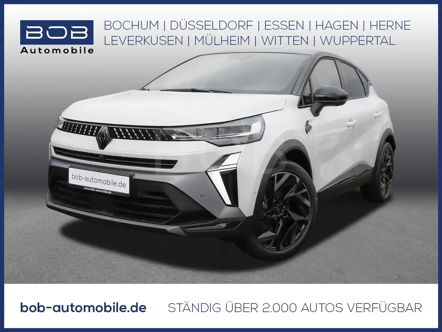 Renault Captur Esprit Alpine Mild Hybrid 160 EDC NAVI Weiß - 1
