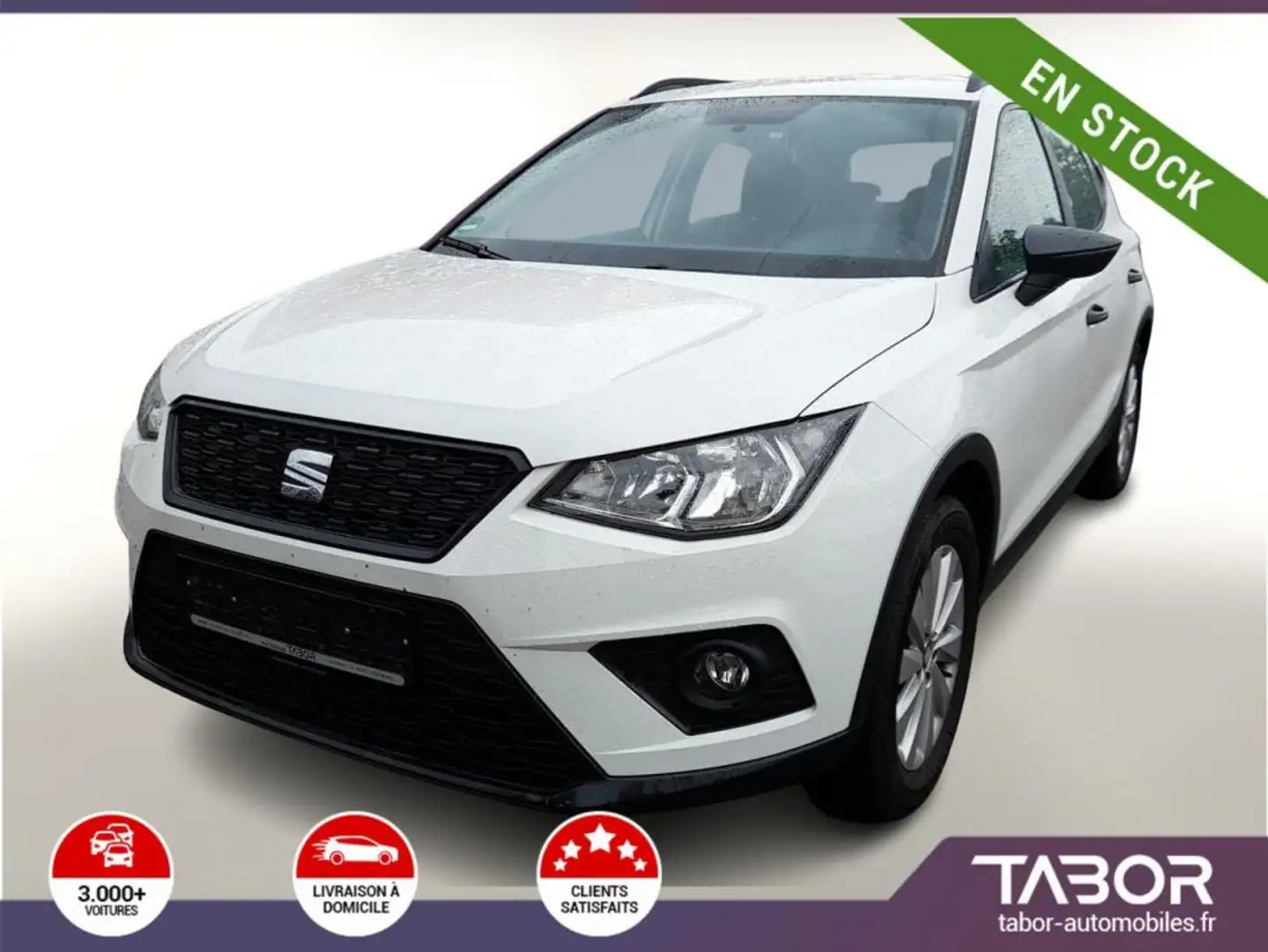 SEAT Arona 1.0 TSI 95 Reference Radars 16Z Blanc - 1