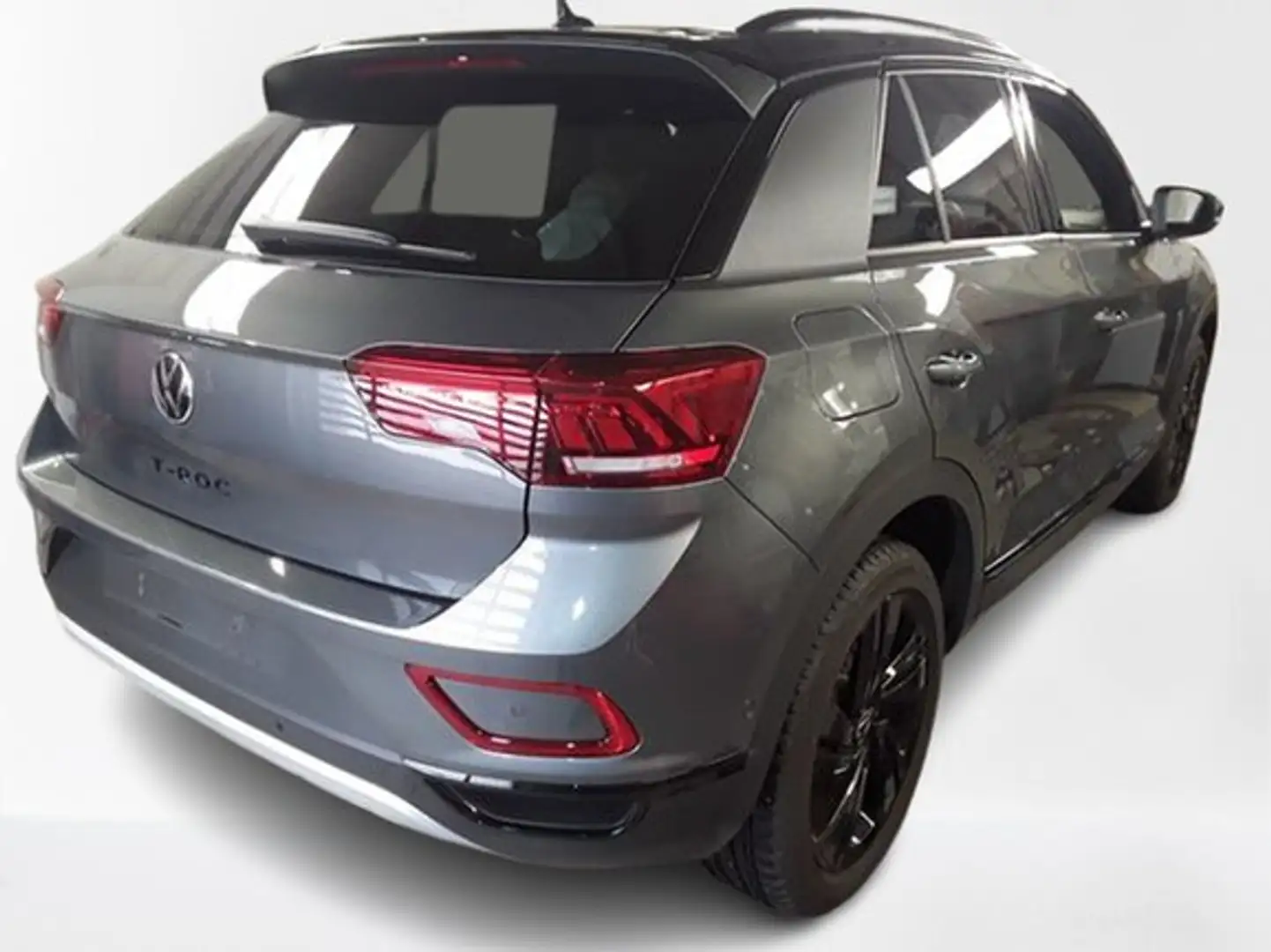 Volkswagen T-Roc 1.0 TSI Black Style PANORAMA STANDHZG NAVI REAR... Grau - 2