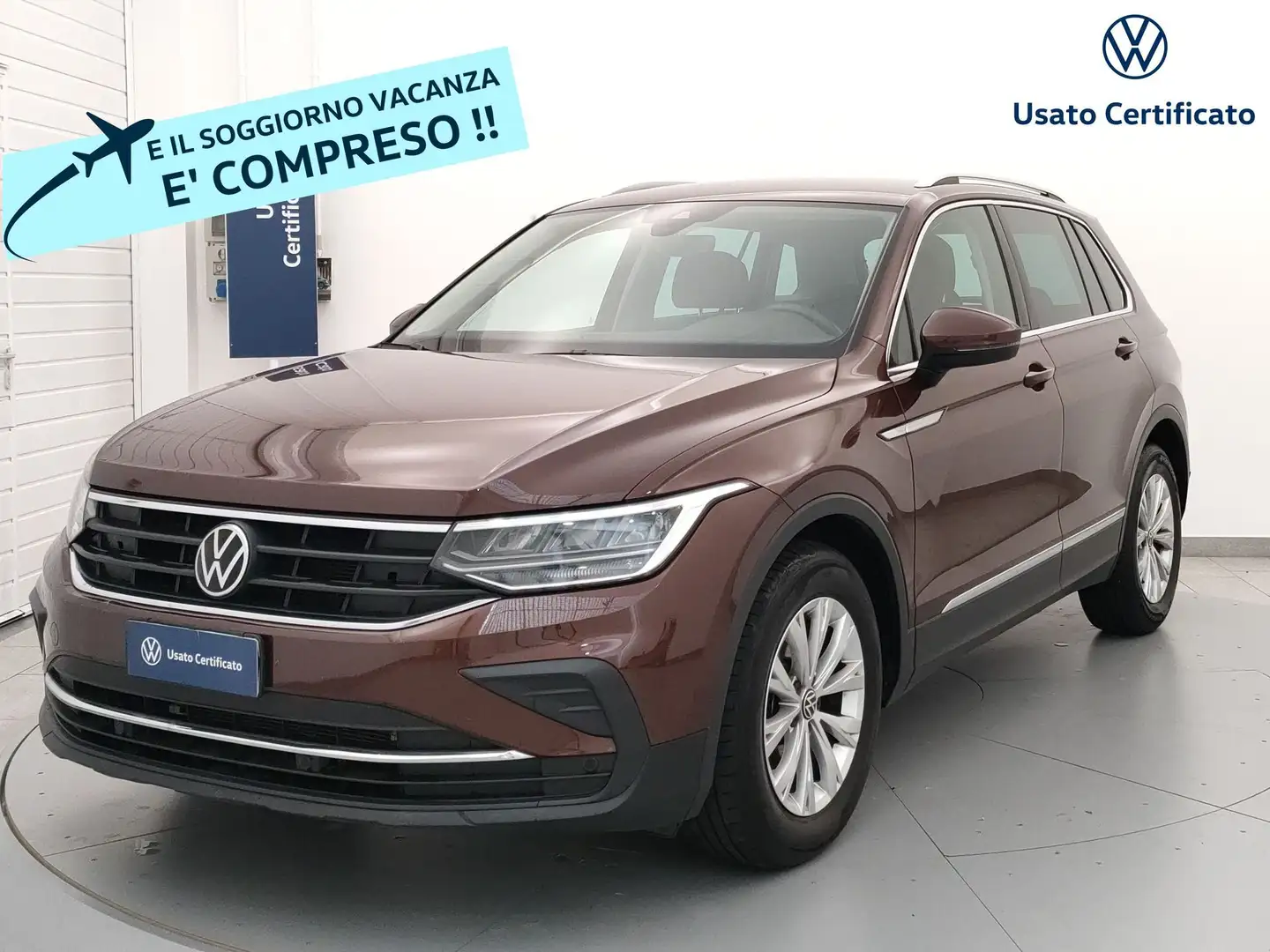 Volkswagen Tiguan Tiguan 2.0 TDI SCR Life Brun - 1